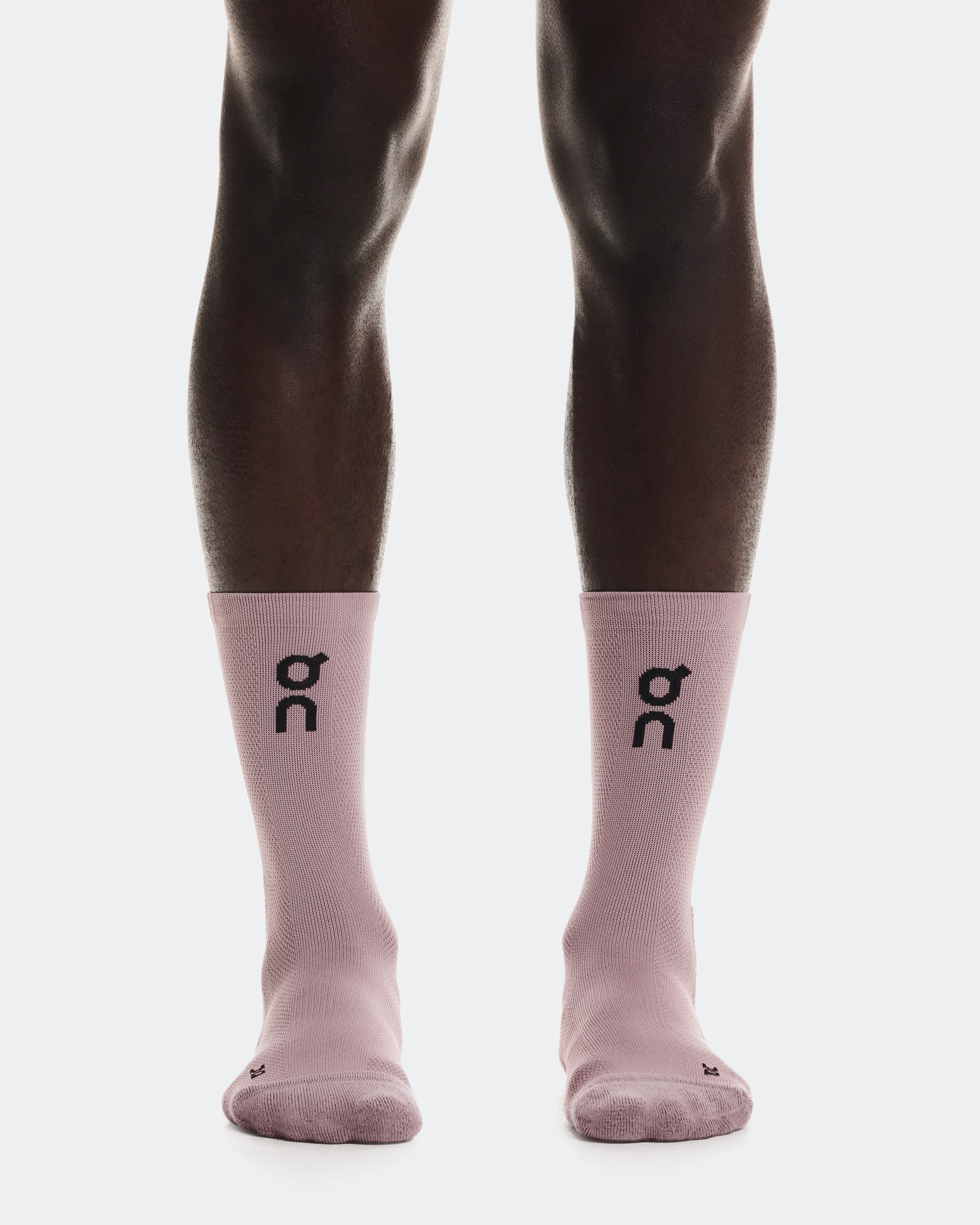 On Core Run Sock High 2P Sunstone & Heron Unisex Socks