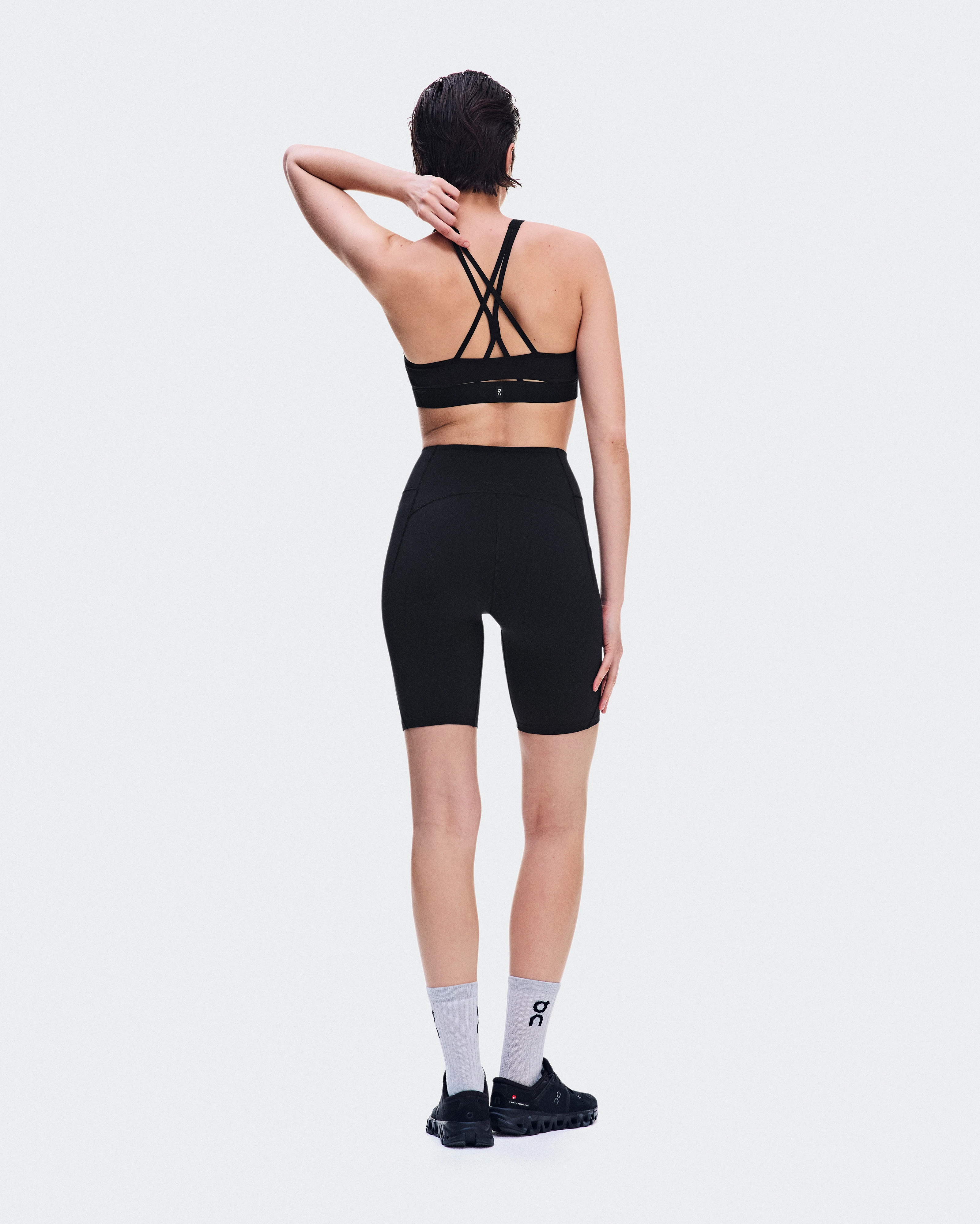 On Studio Leggings Short Black Women Tights