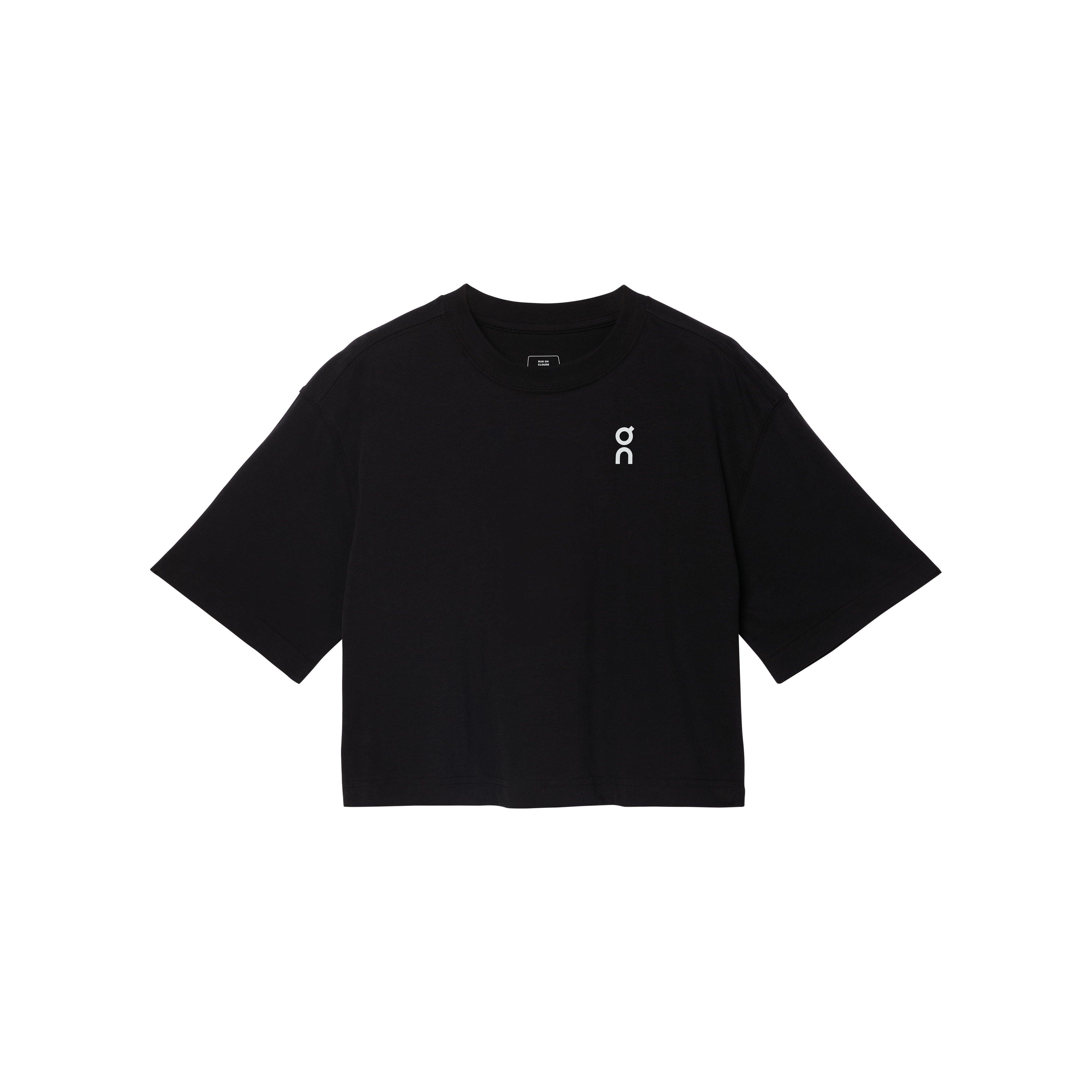 Club Boxy-T Shirt in Black