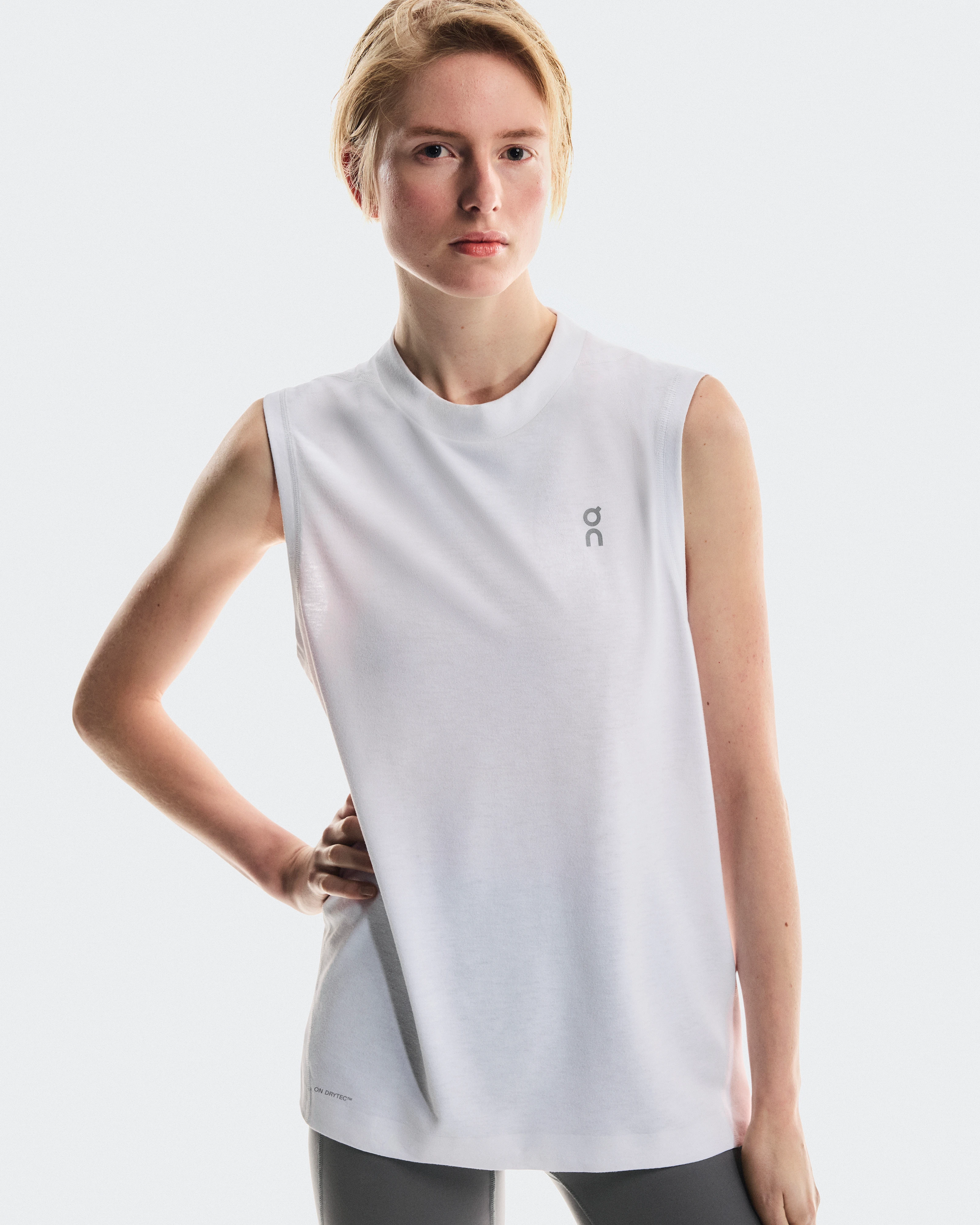 On Train Tank White Women Tops and t-shirts