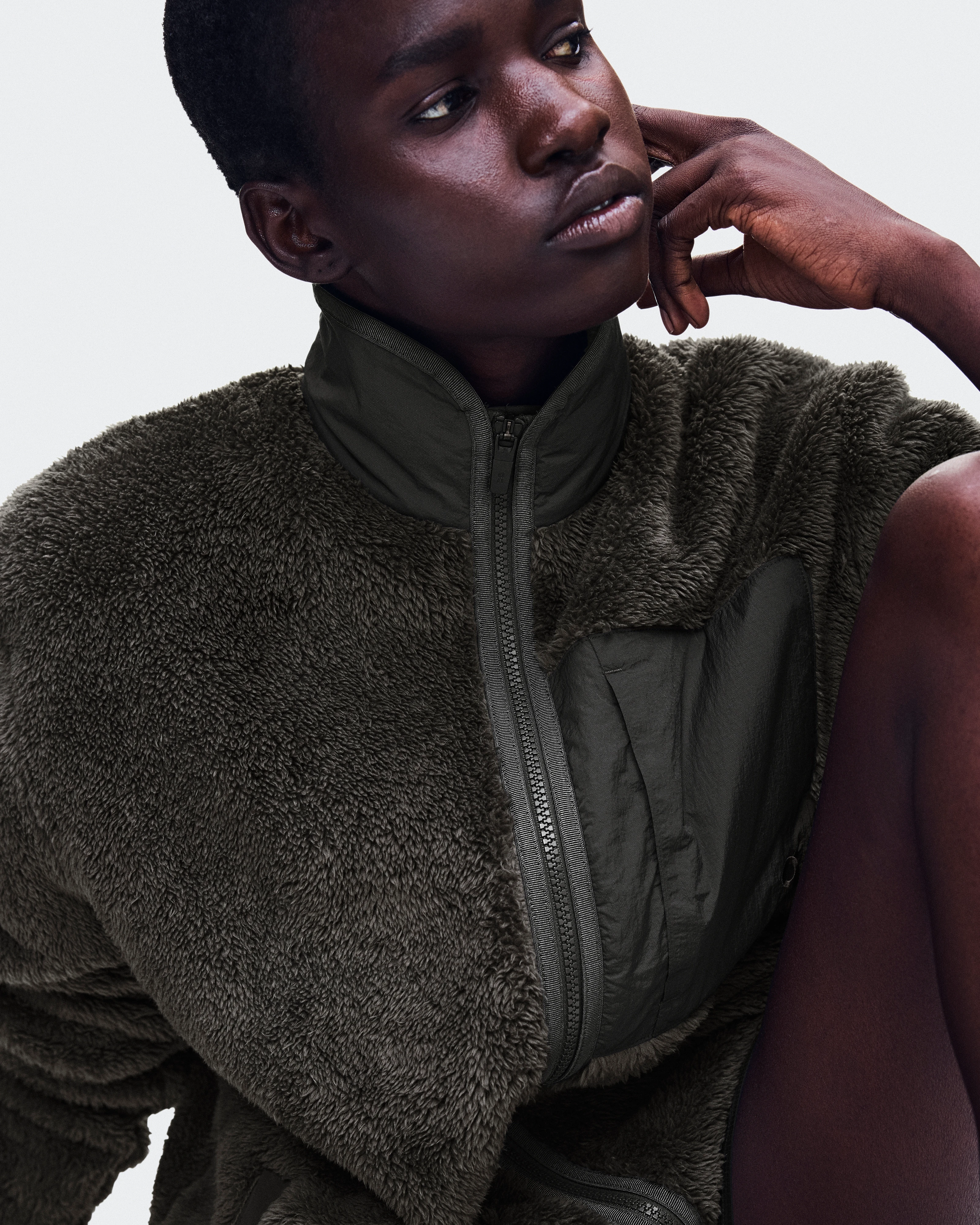 On Ascent Fleece Jacket Espresso Unisex Jackets