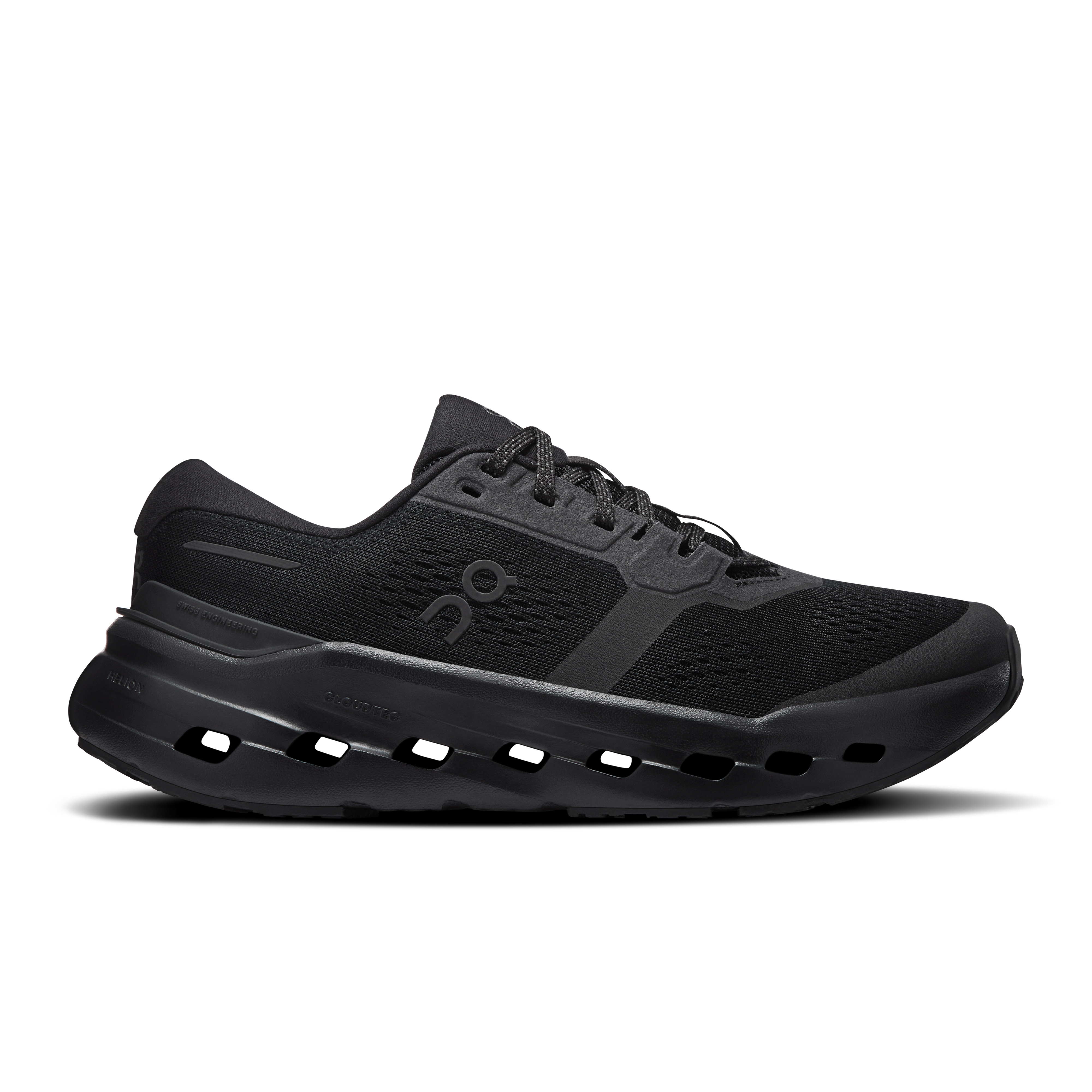 Cloudrunner 3 Road Running Shoe in Black/Black