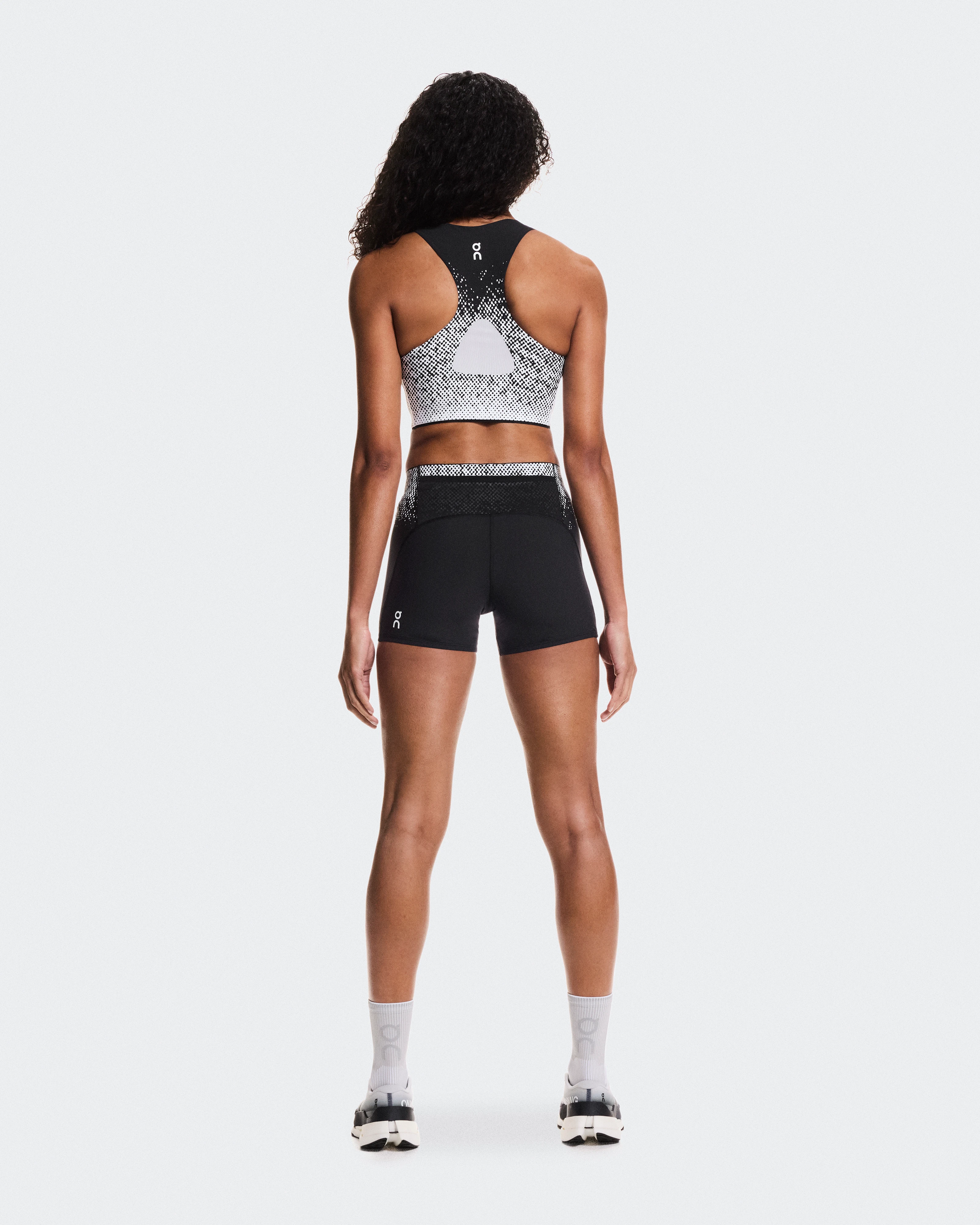 On Zero Crop White & Black Women Tops and t-shirts