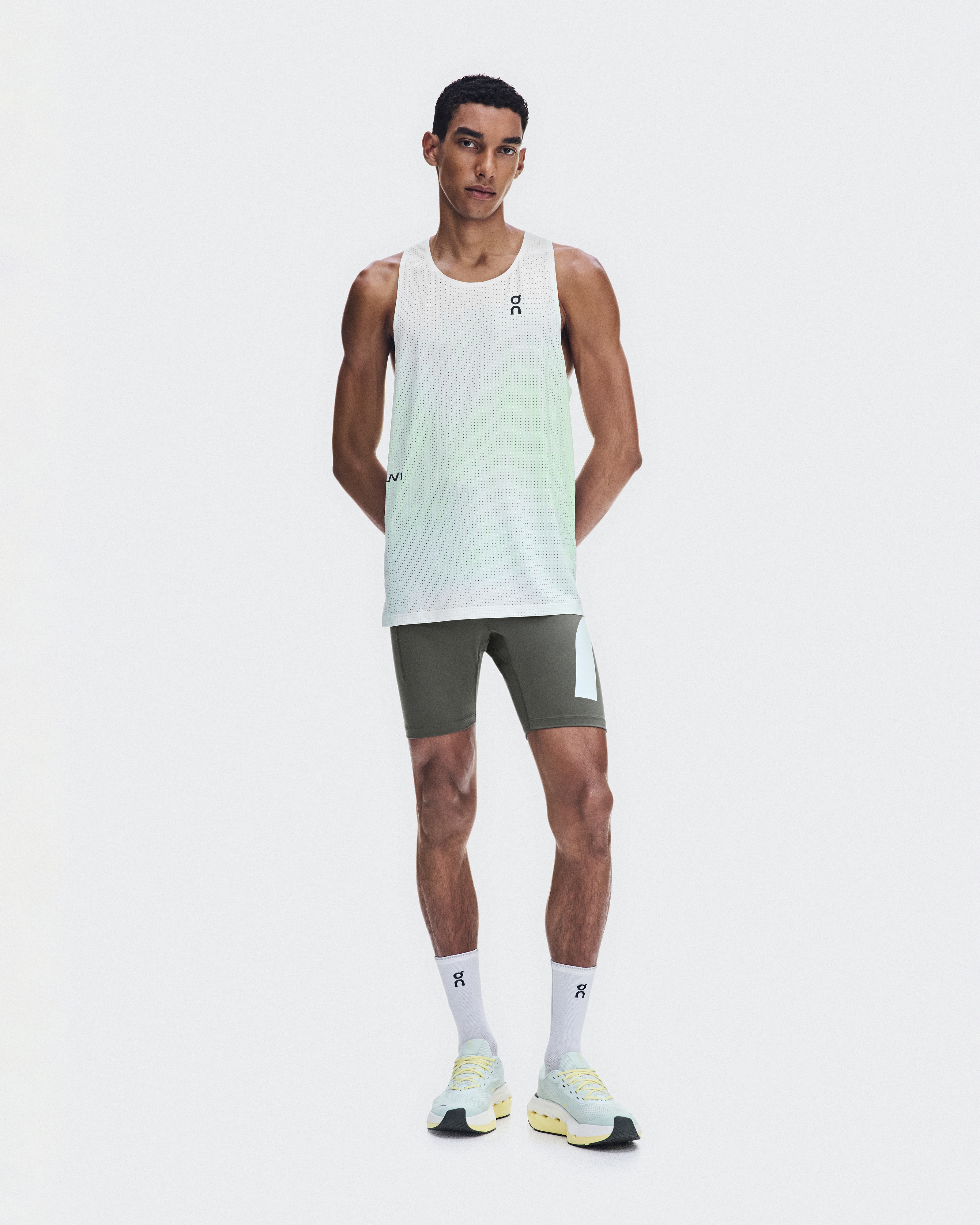 Race Singlet LN1 in Fresco