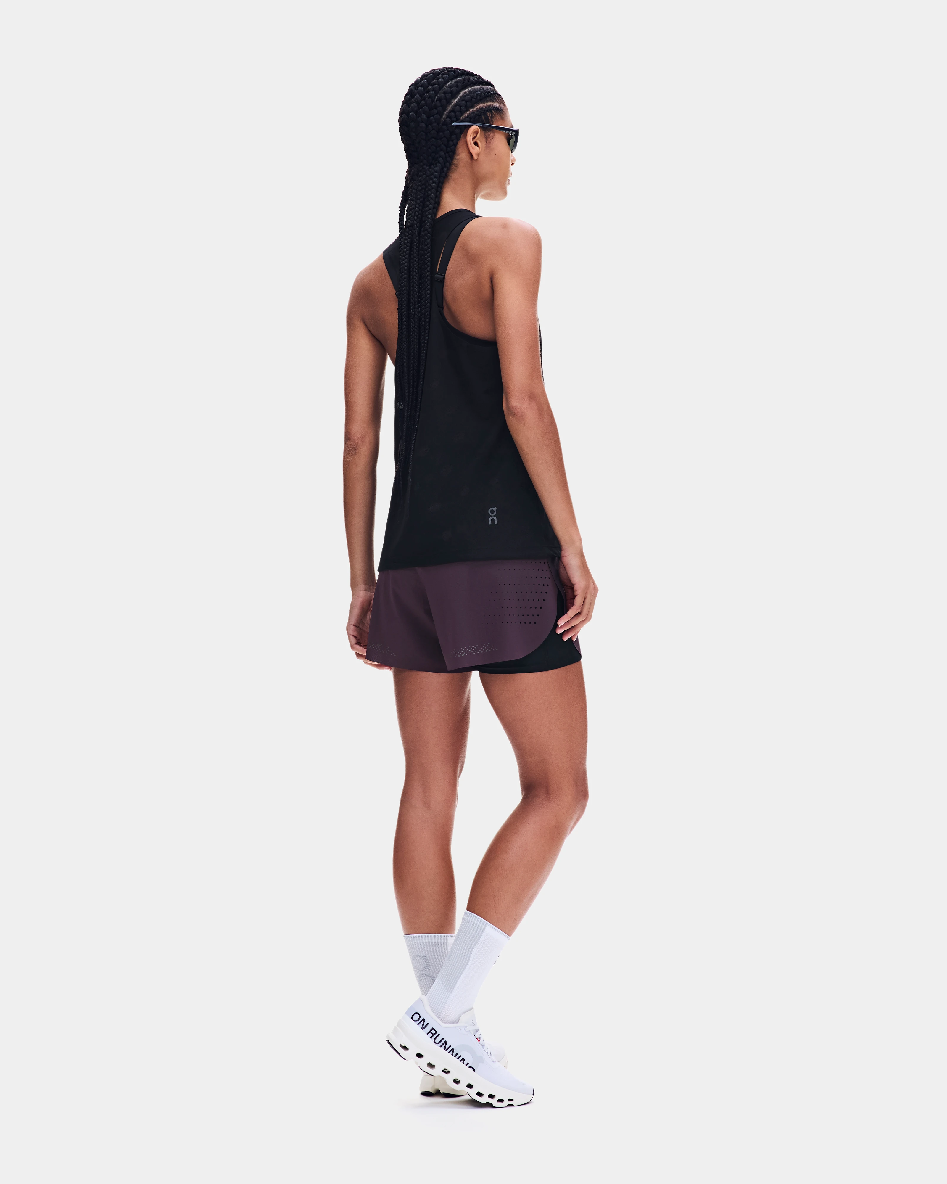 On Zero Tank Breathe Black Women Tops and t-shirts