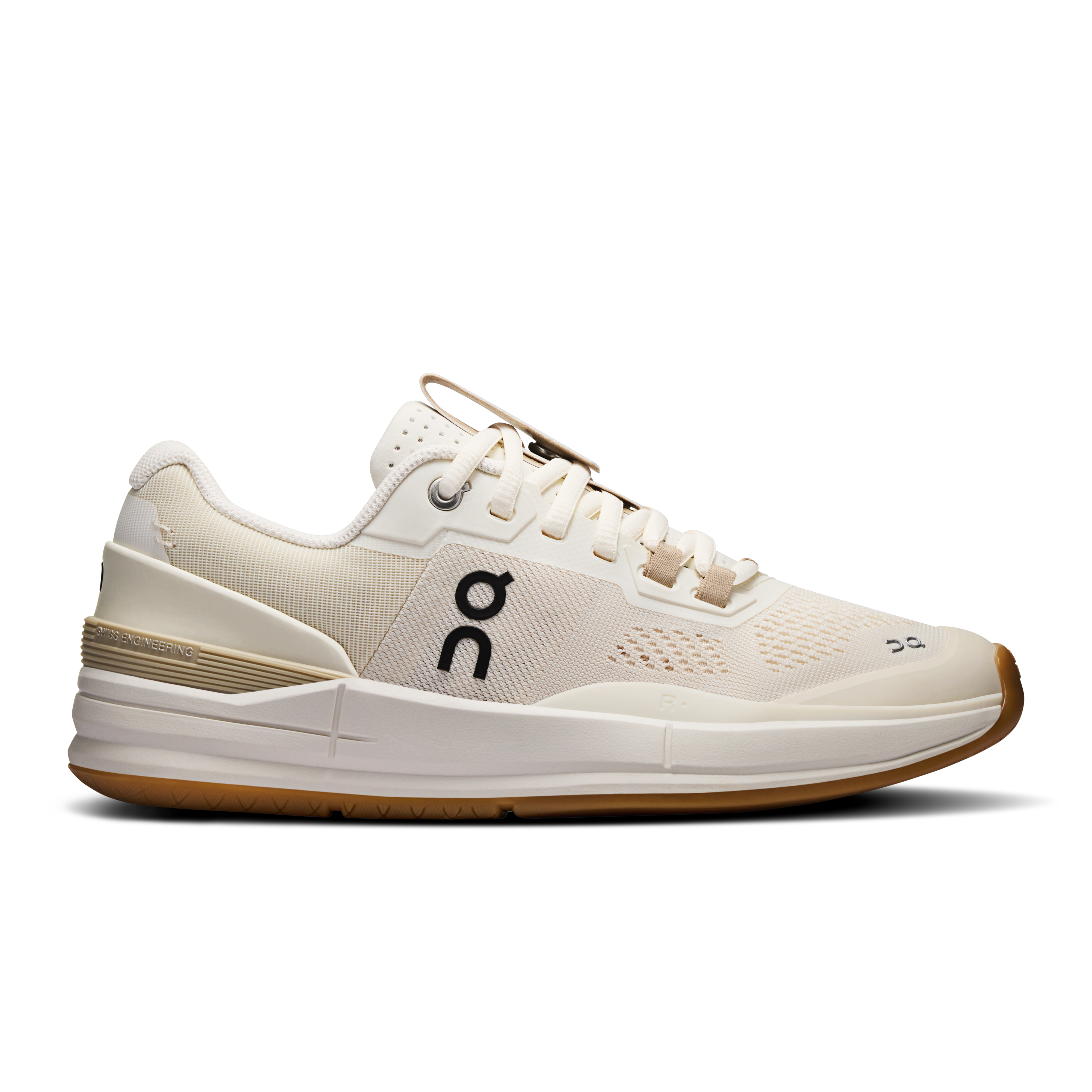 THE ROGER Pro Tennis Shoe in Ivory/Ivory