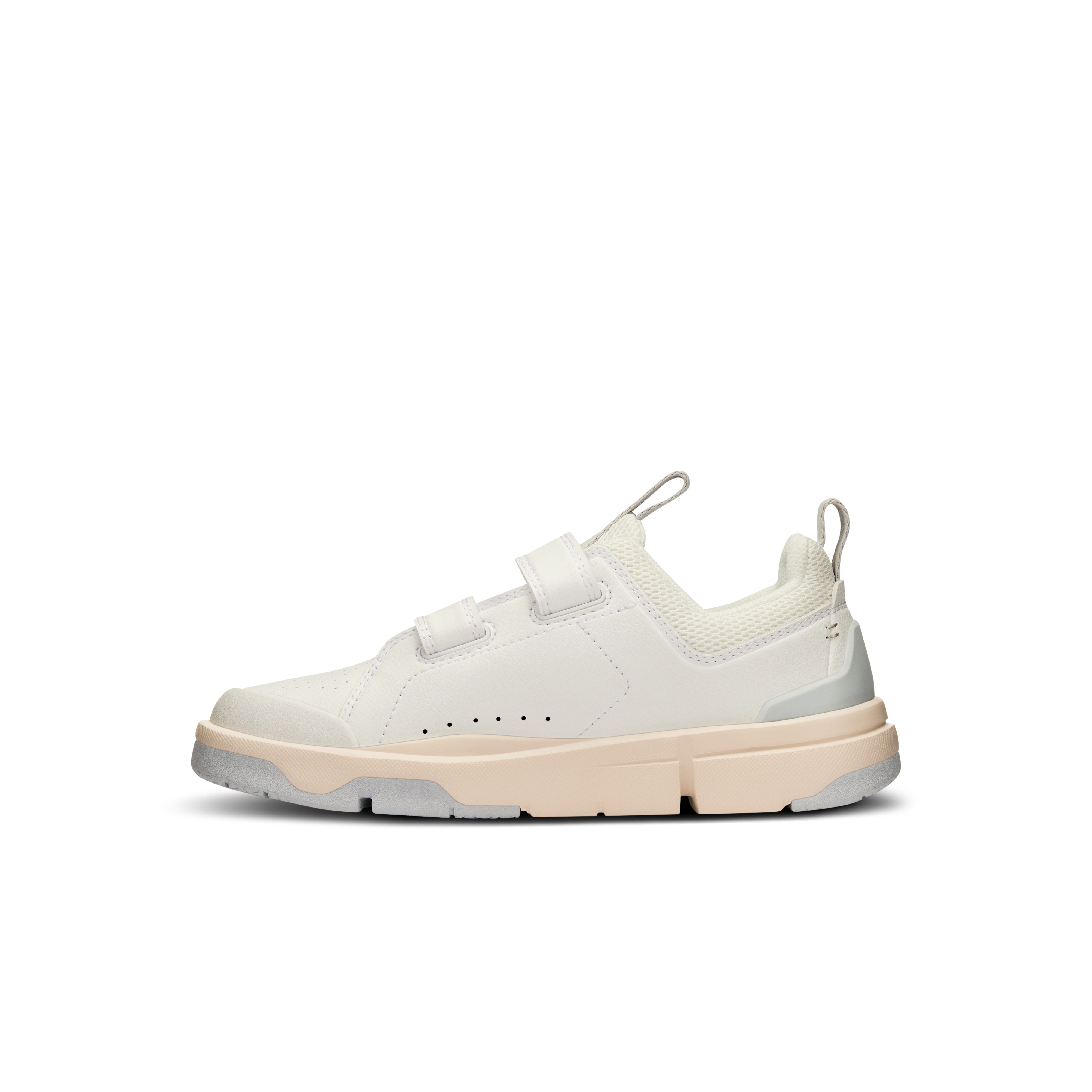 On THE ROGER Kids White & Glacier Kids Active life Shoes