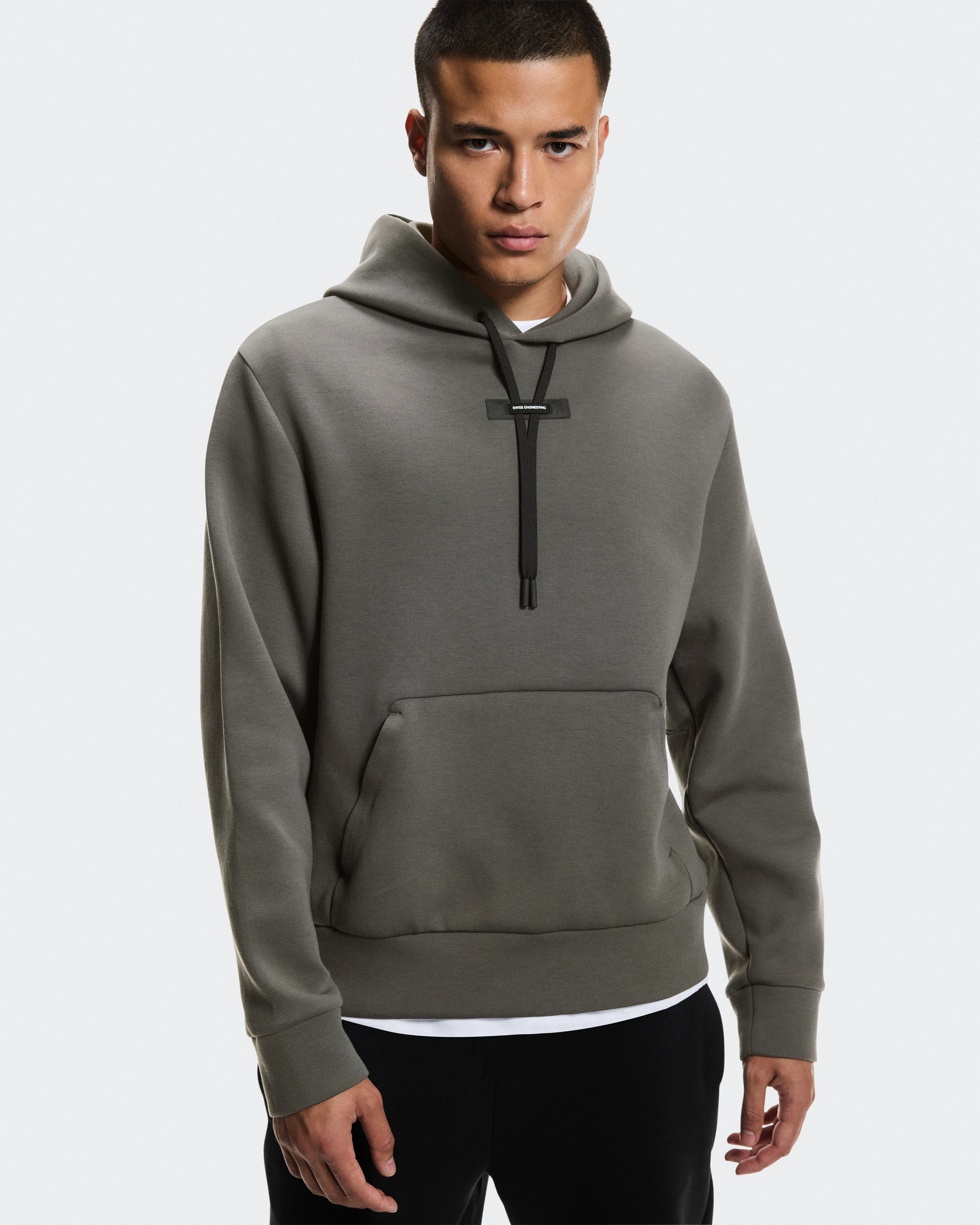 On Focus Tech Hoodie Shadow Men Hoodies and sweatshirts