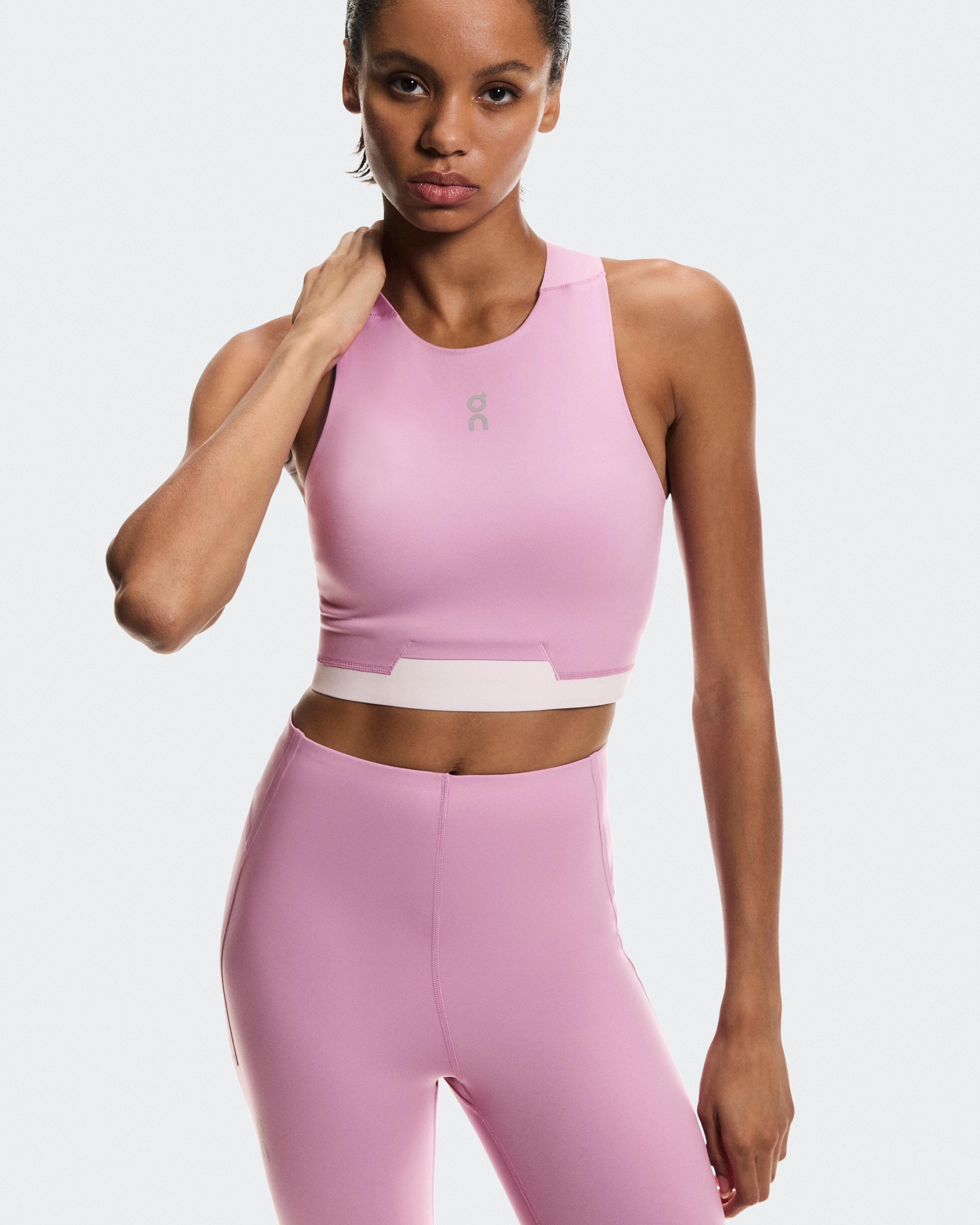 On Train 2-in-1 Crop Sakura Women Tops and t-shirts