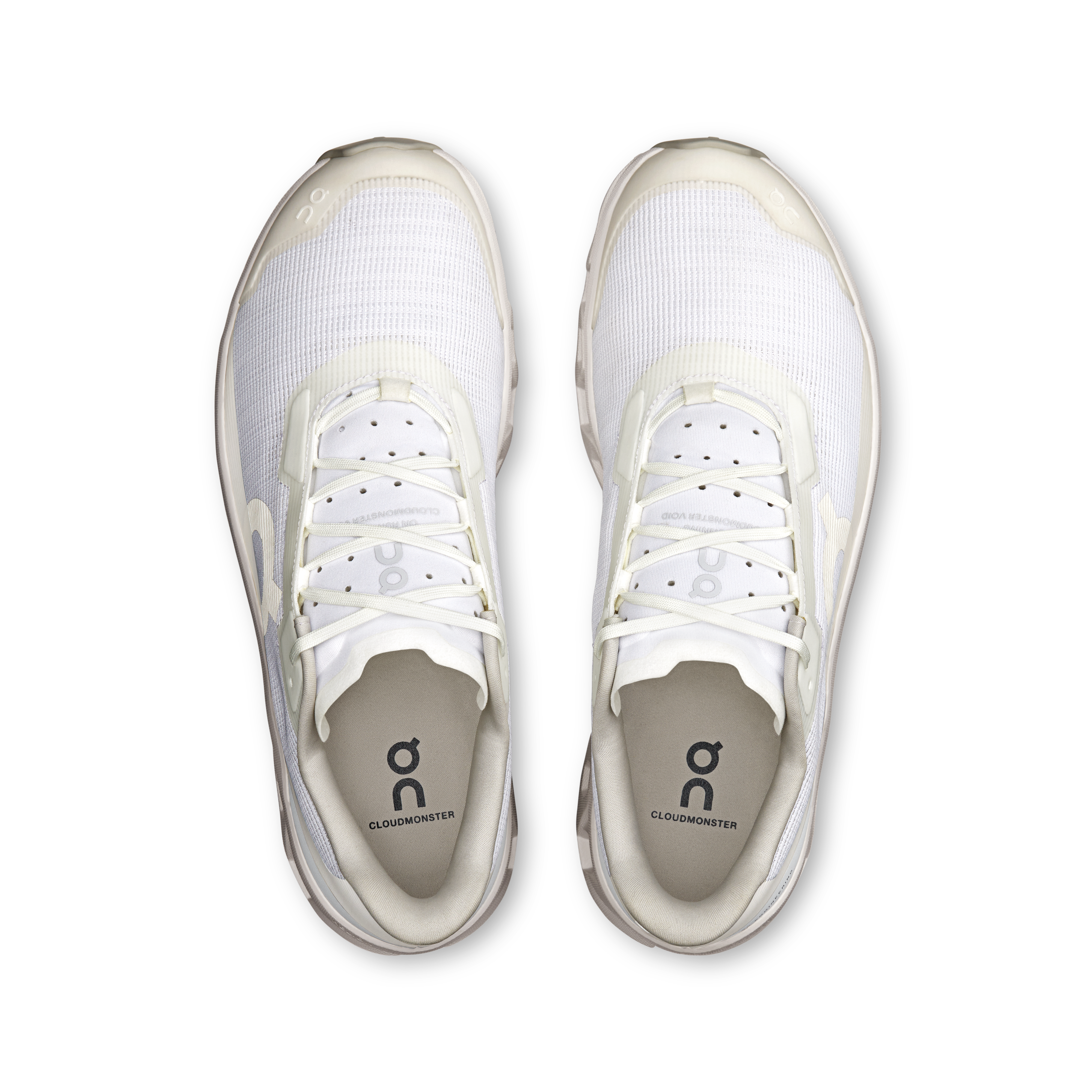 On Cloudmonster Void White & White Men Active life Shoes