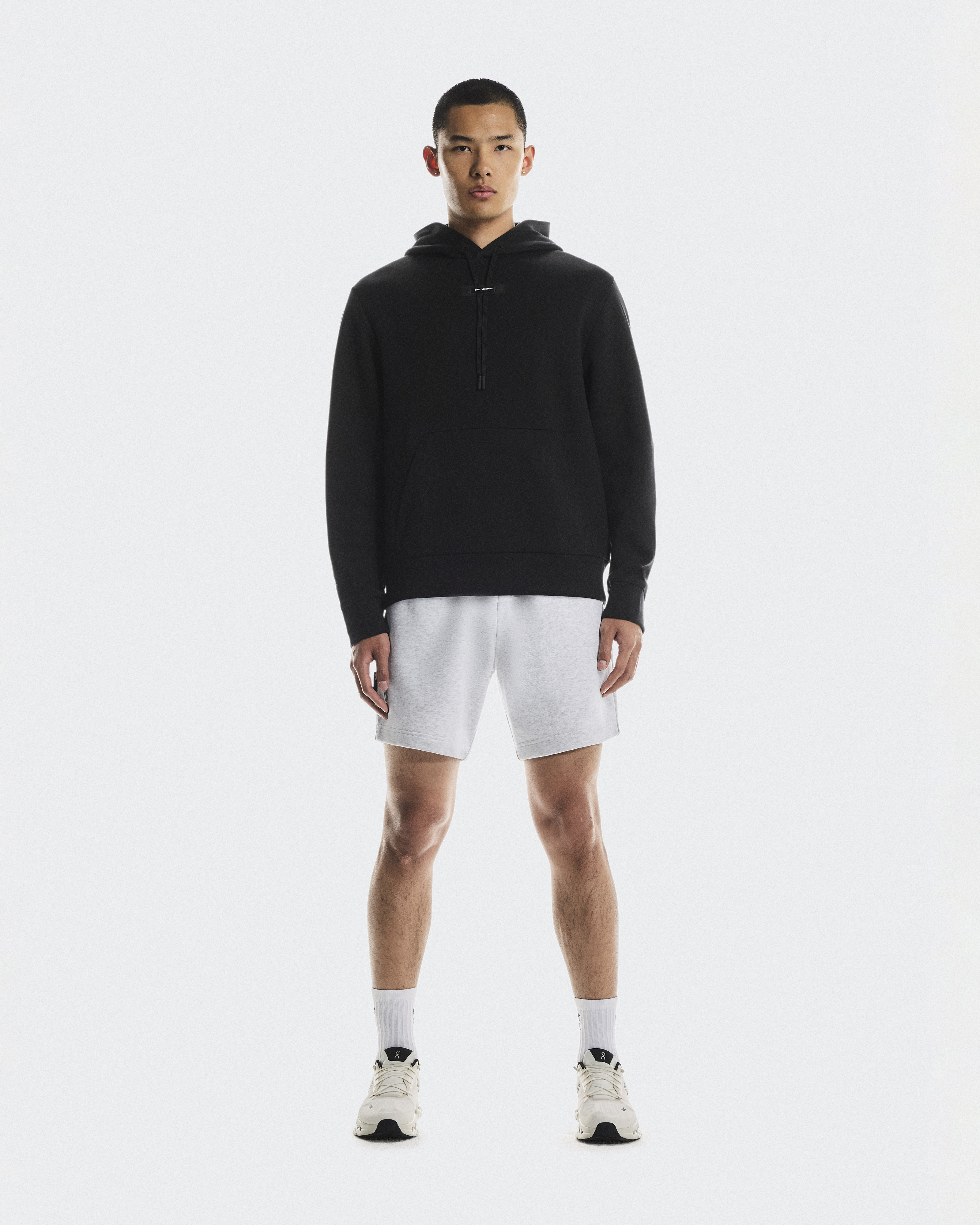 Focus Tech Hoodie in Black