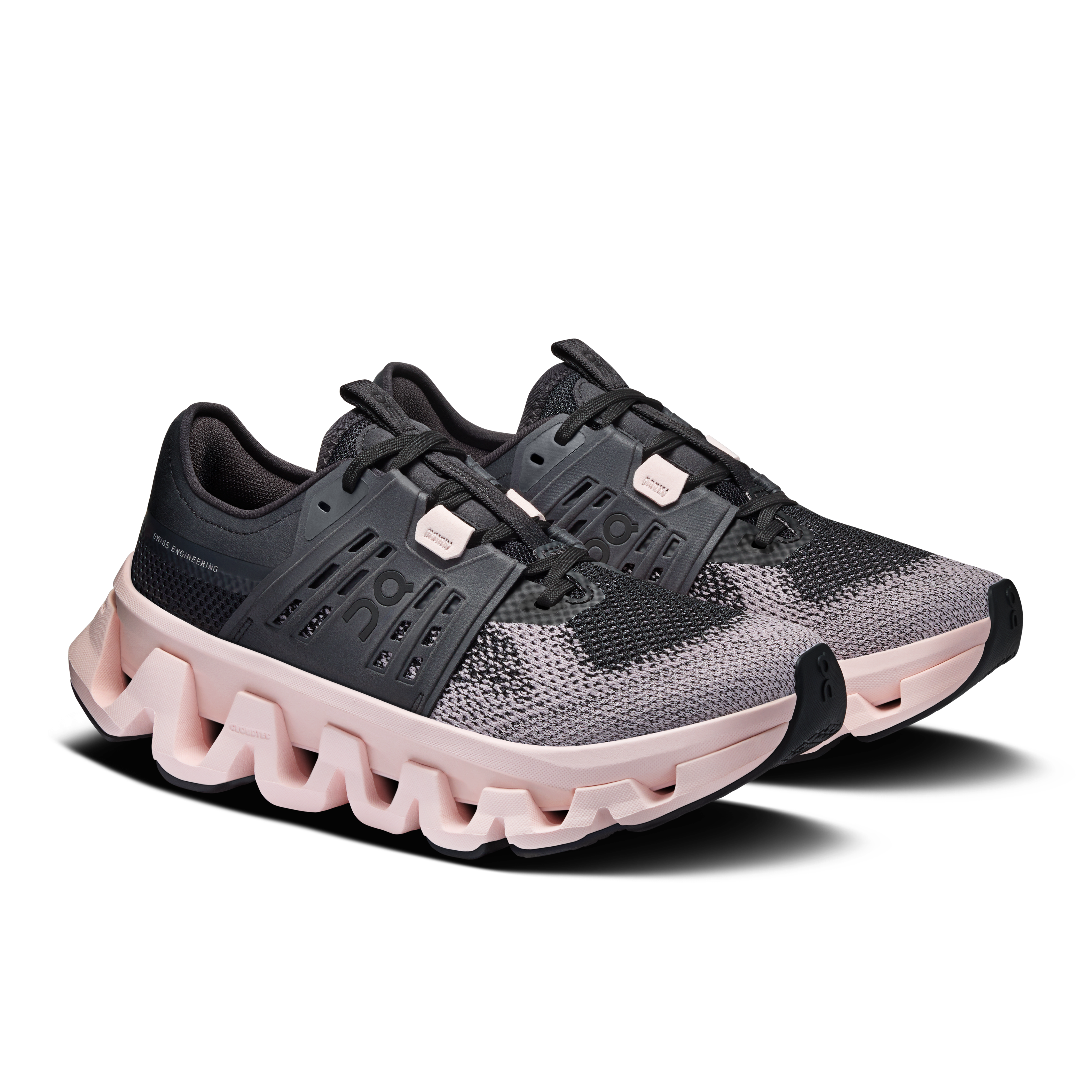 On Cloudswift Amp Black & Salt Women Active life Shoes