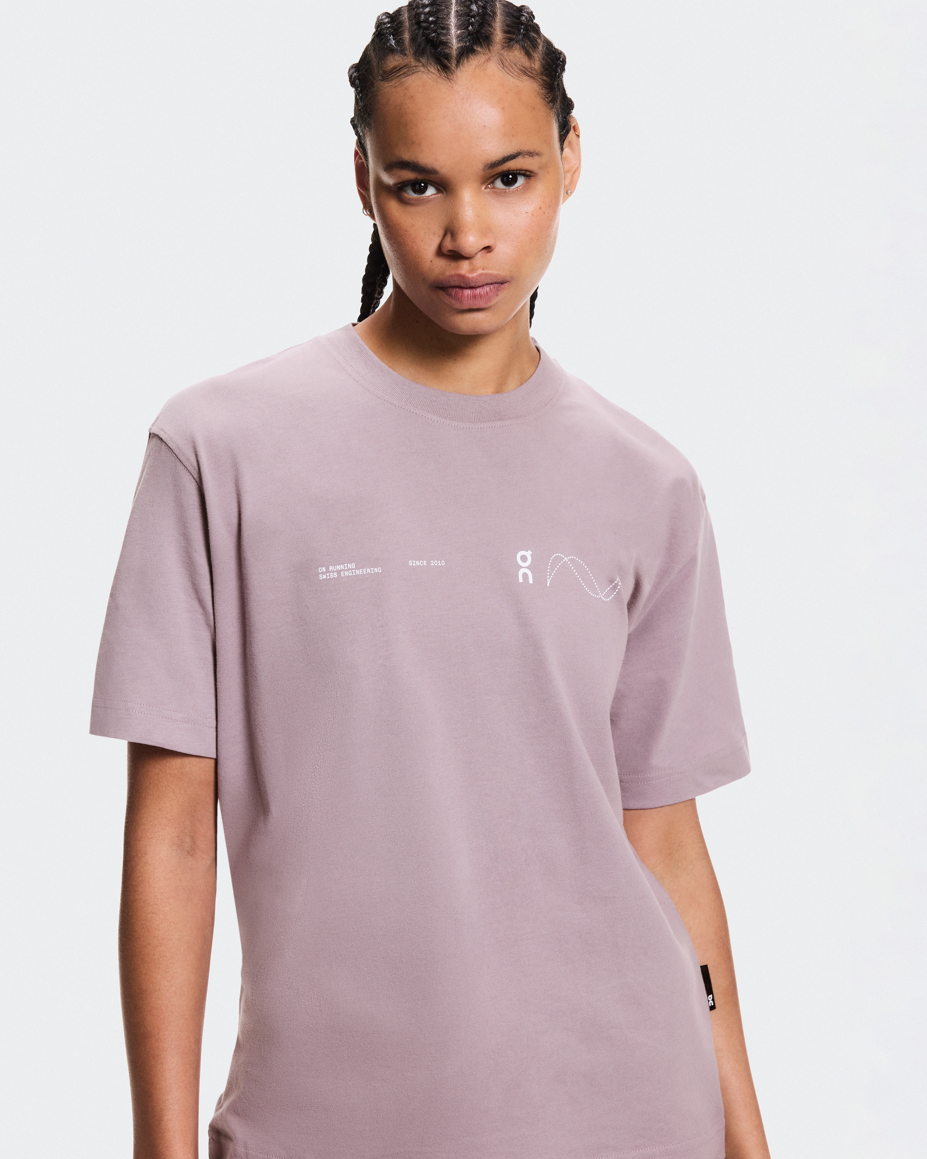 On Club-T Avant Heron Women Tops and t-shirts