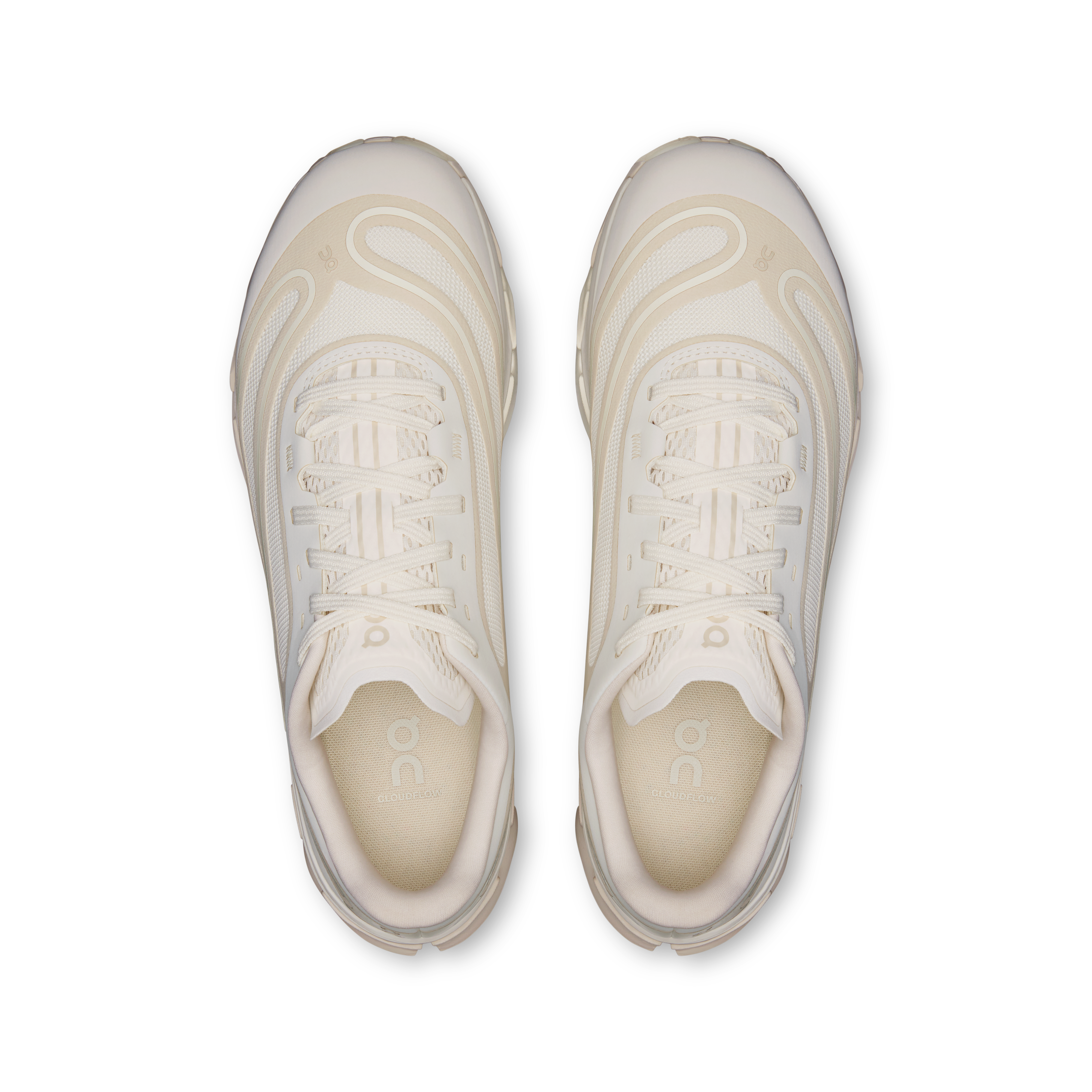 On Cloudflow 5 AD Ivory & Grain Men Active life Shoes