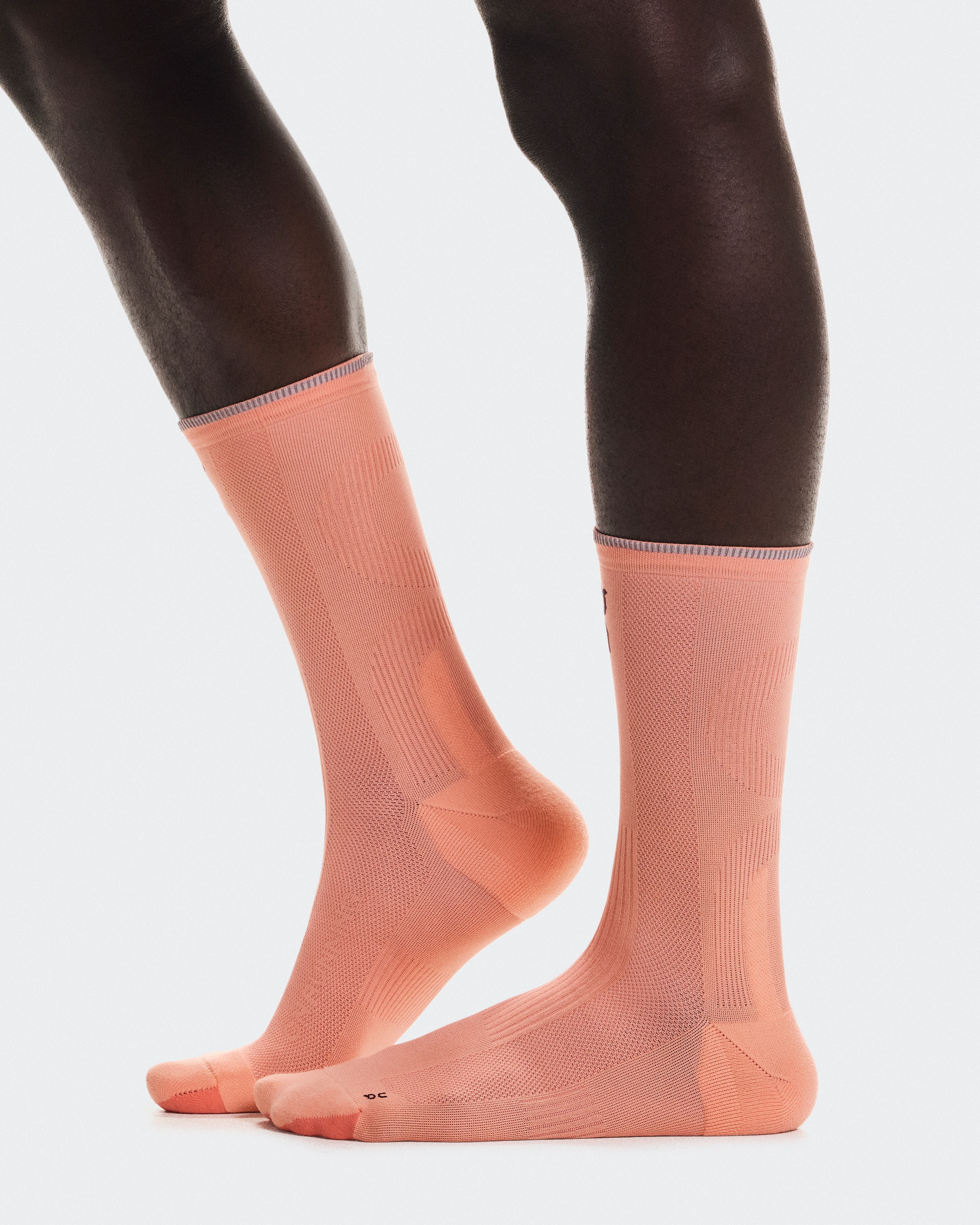 On Elite Run Sock High Sunstone & Reef Unisex Socks