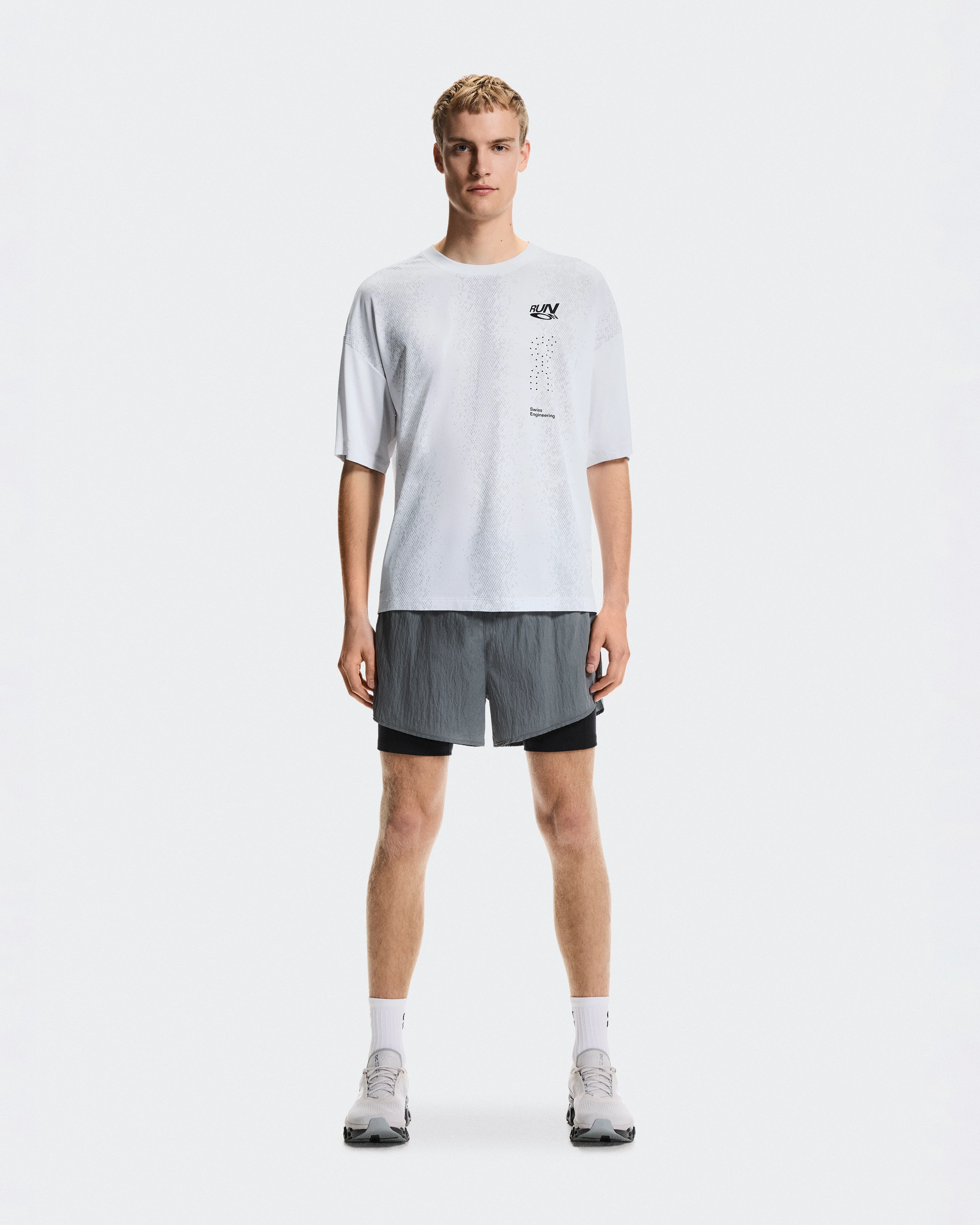 On Performance Volt-T White Men Tops and t-shirts