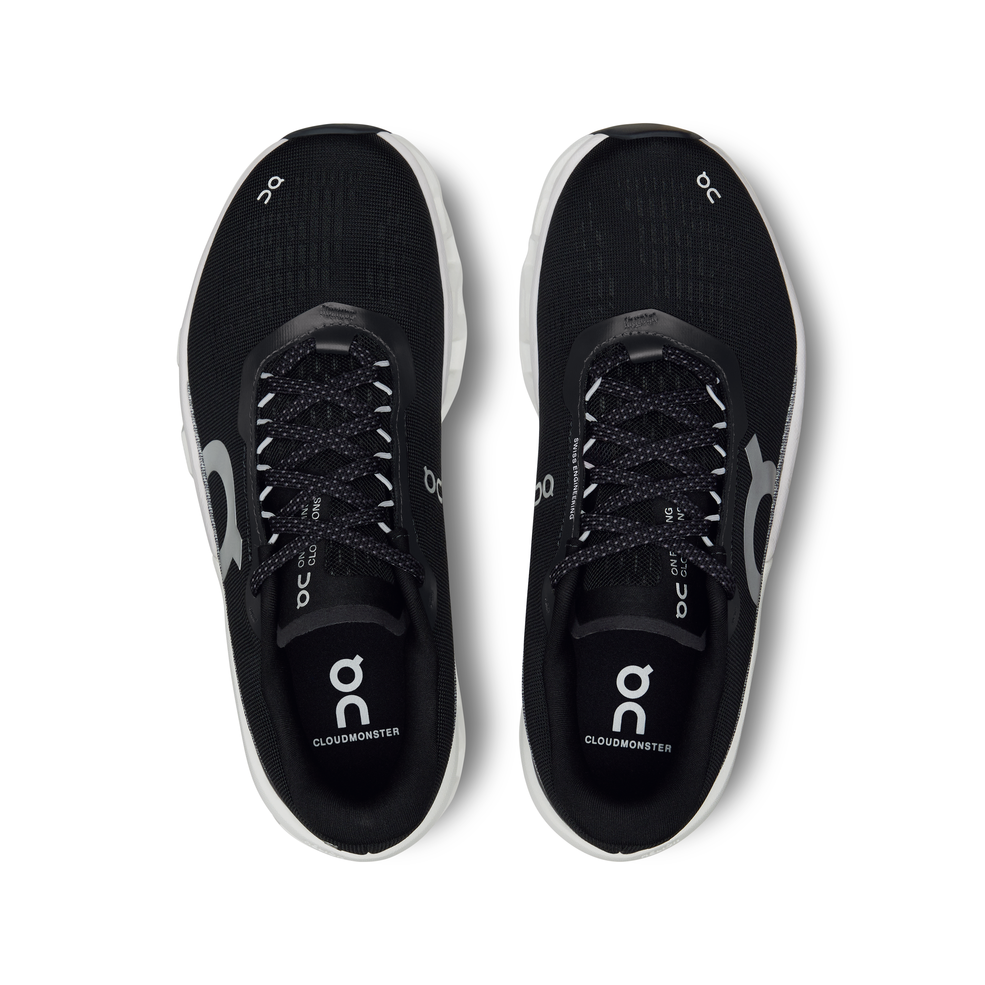 On Cloudmonster 2 Black & Frost Women Road running Shoes