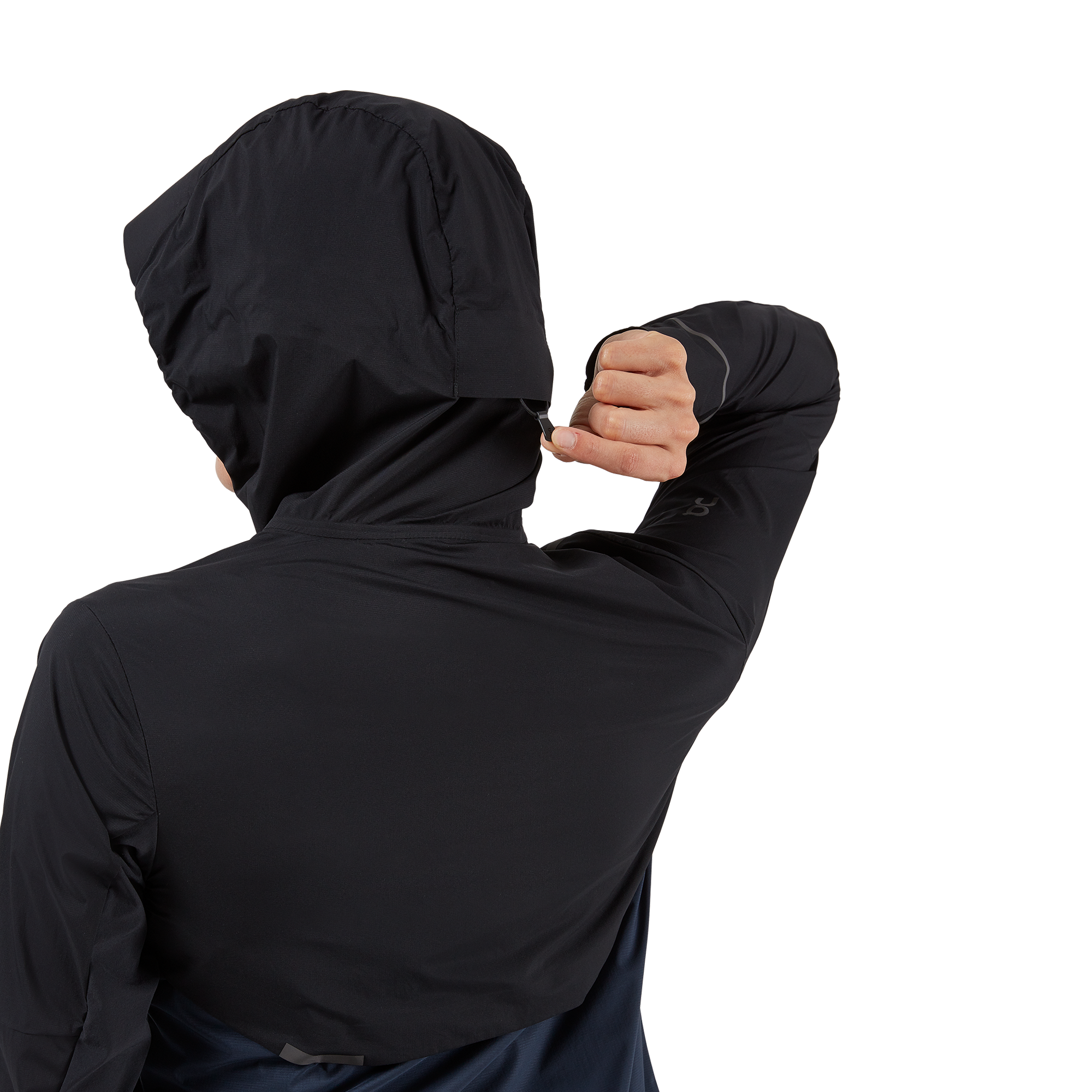 On Weather Jacket Black & Navy Women Jackets