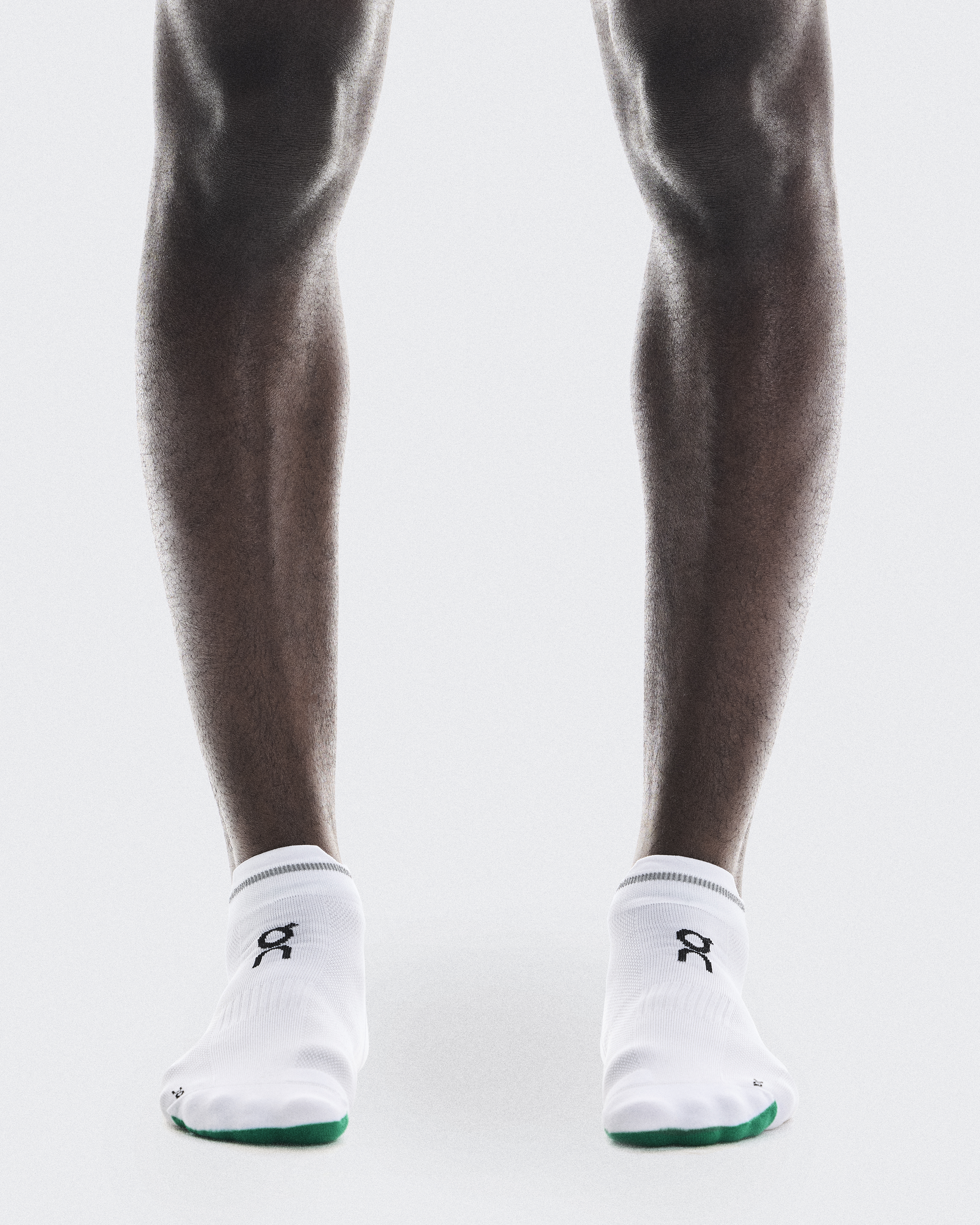 Elite Run Sock Low in White/Ivory