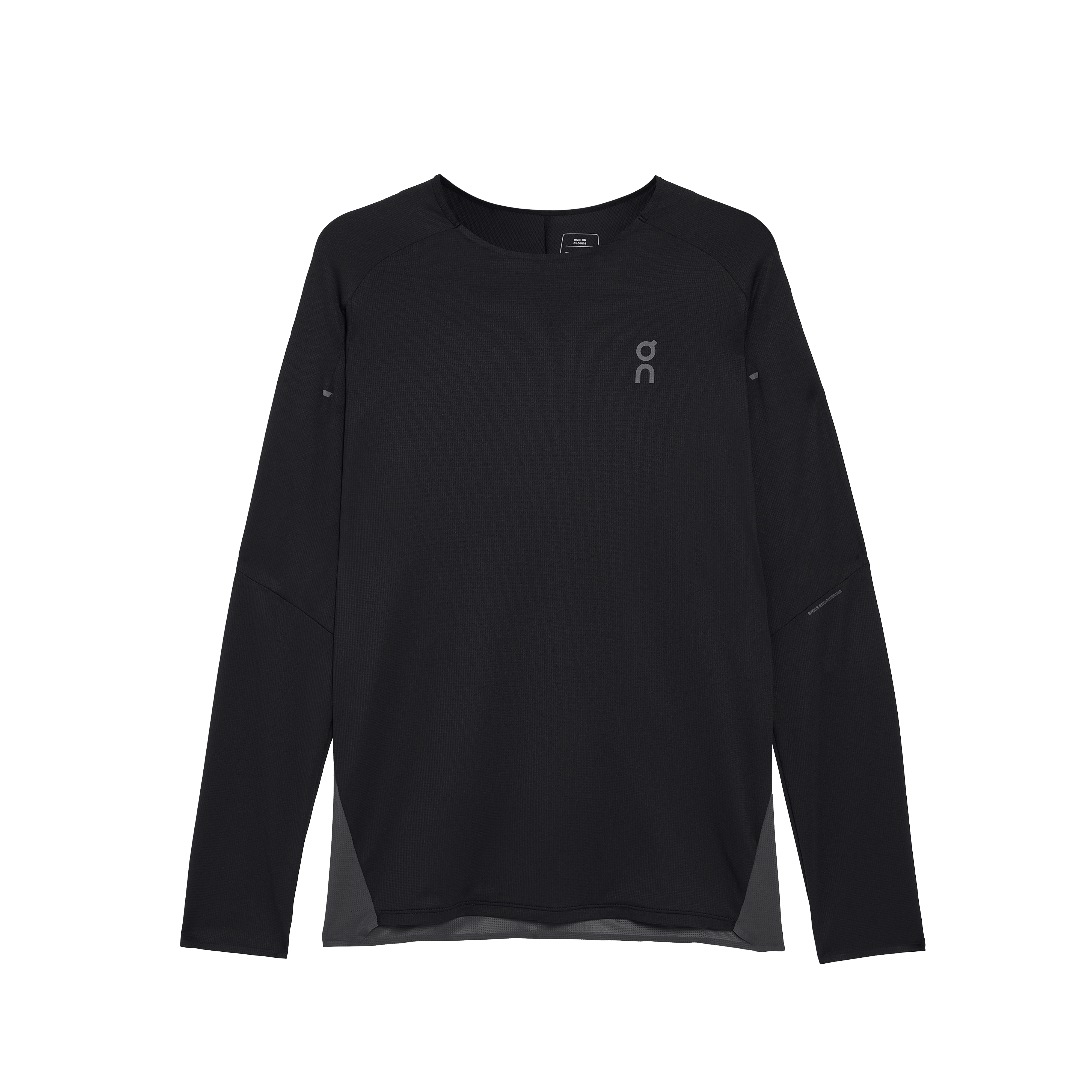 Performance Long-T Long-Sleeve Shirt in Black/Eclipse