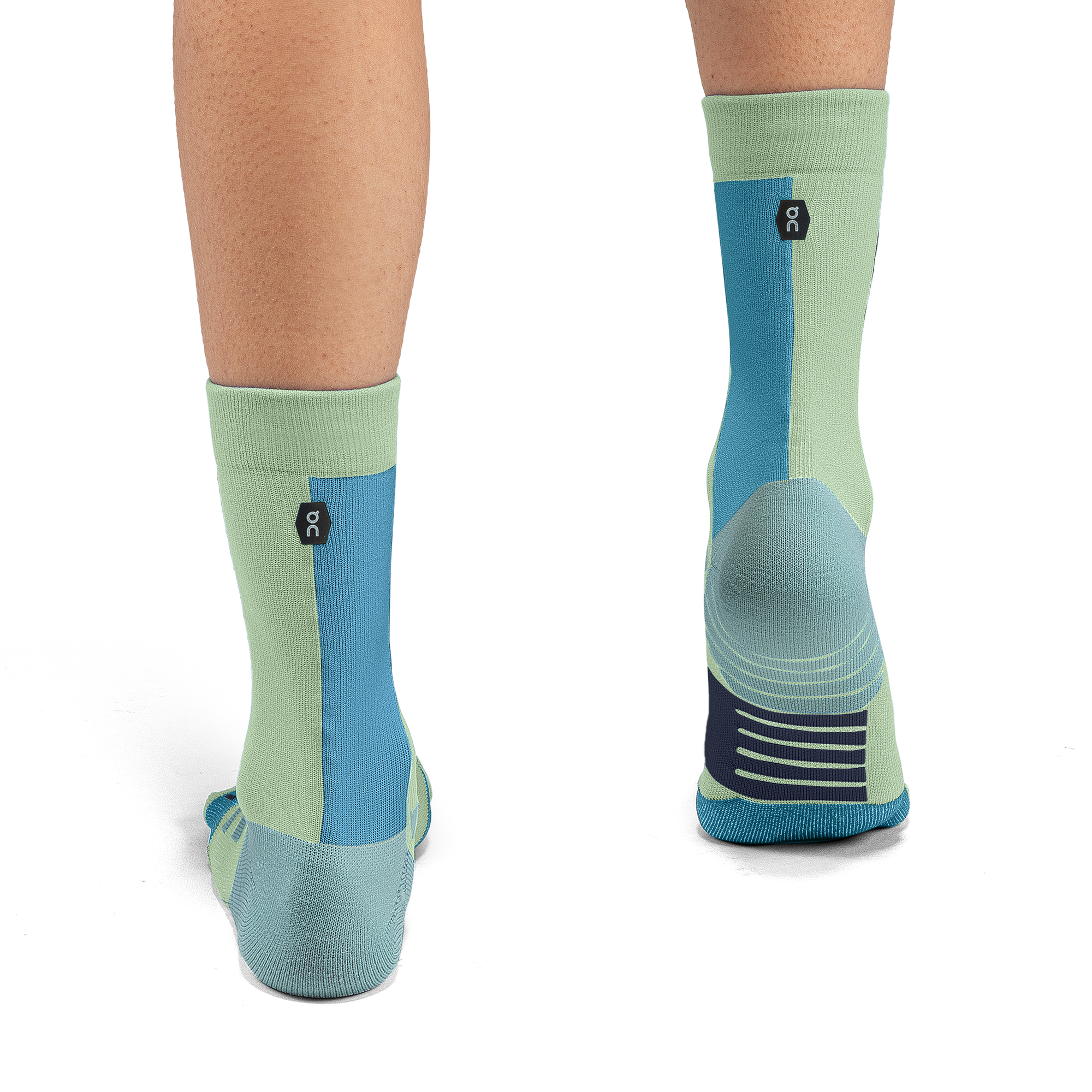 On Performance High Sock Meadow & Niagara Women Socks