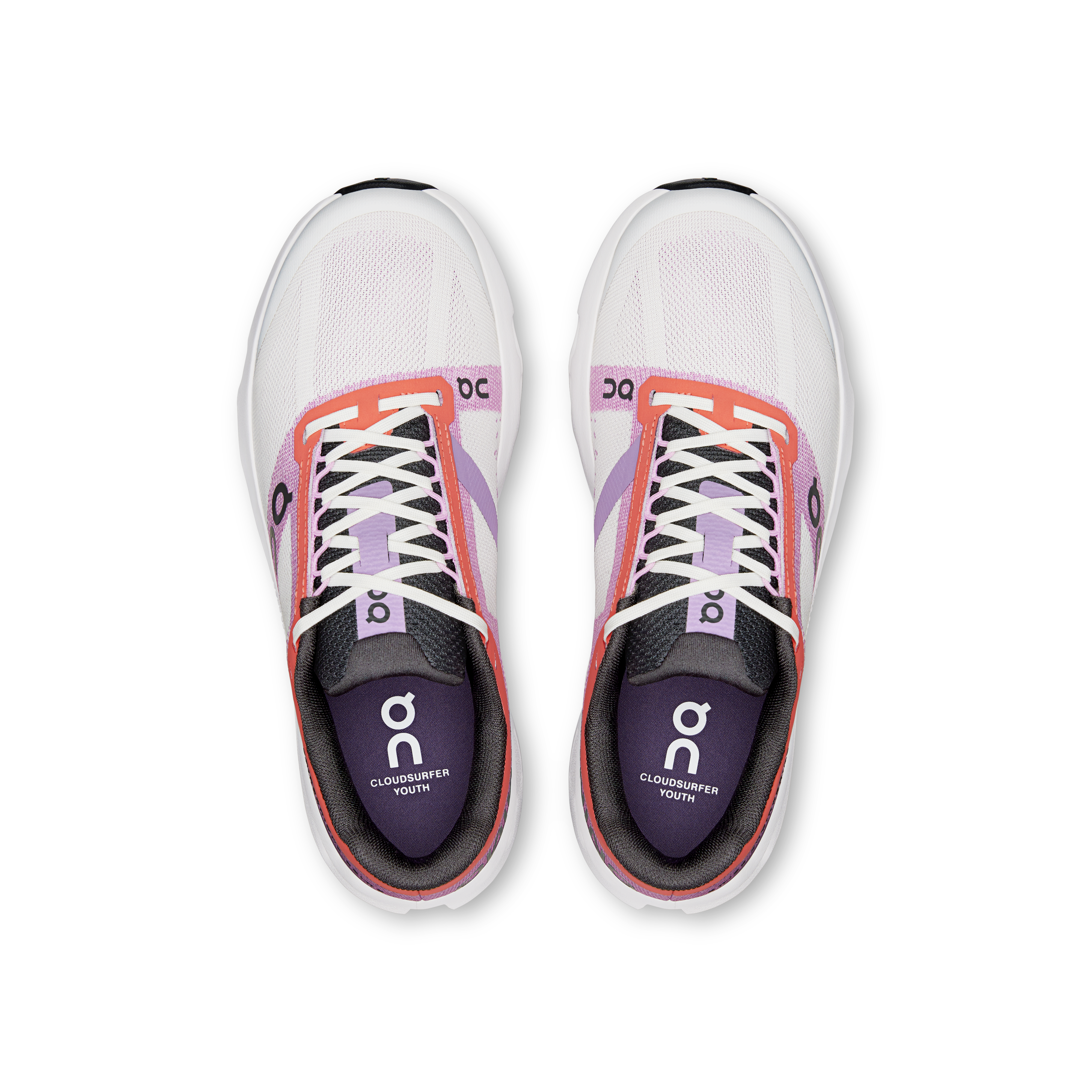 On Cloudsurfer Youth Crimson & Sakura Youth Road running Shoes