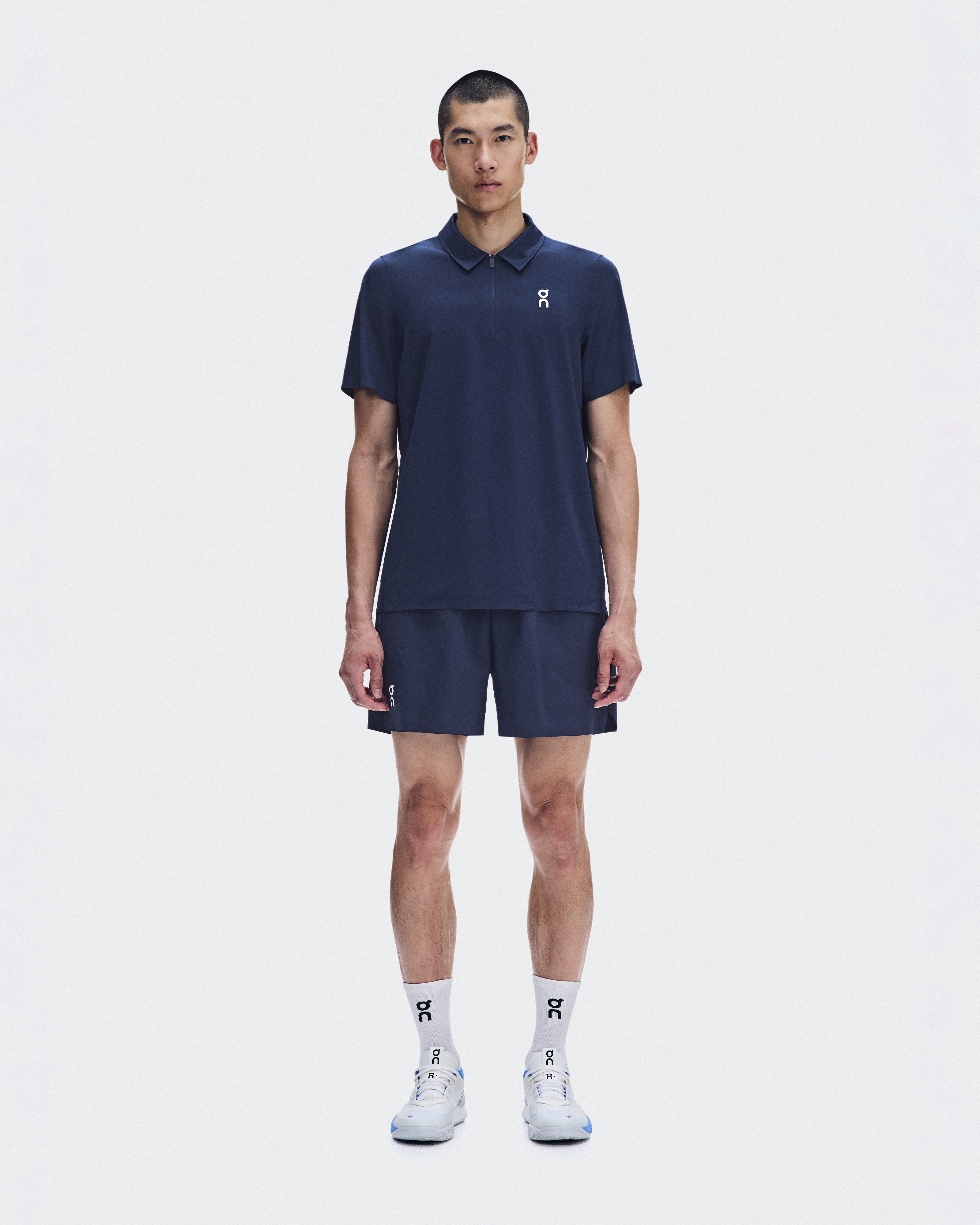 Court Polo Shirt in Inkwell