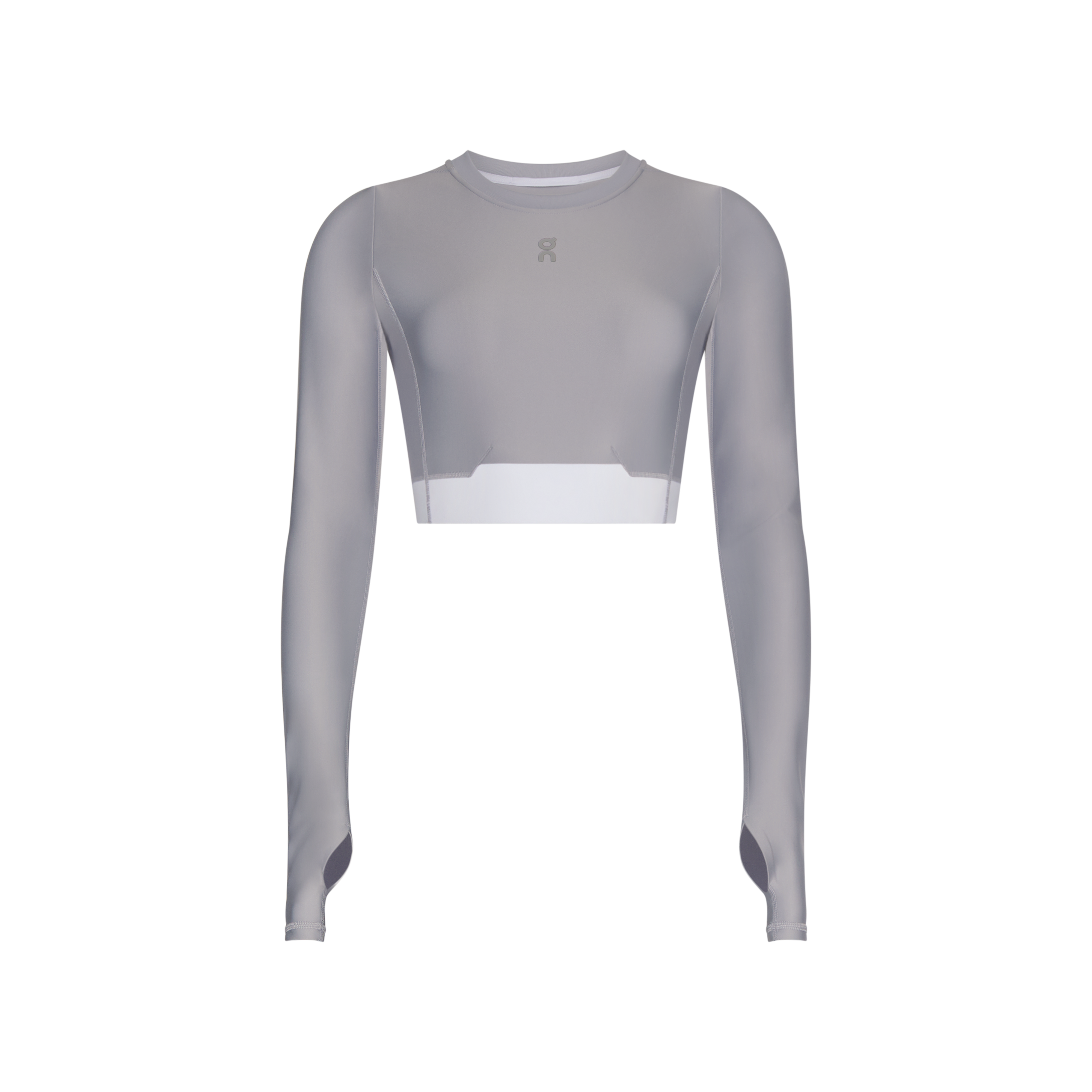 Train Long Sleeve Crop Long-Sleeve Shirt in Lilac