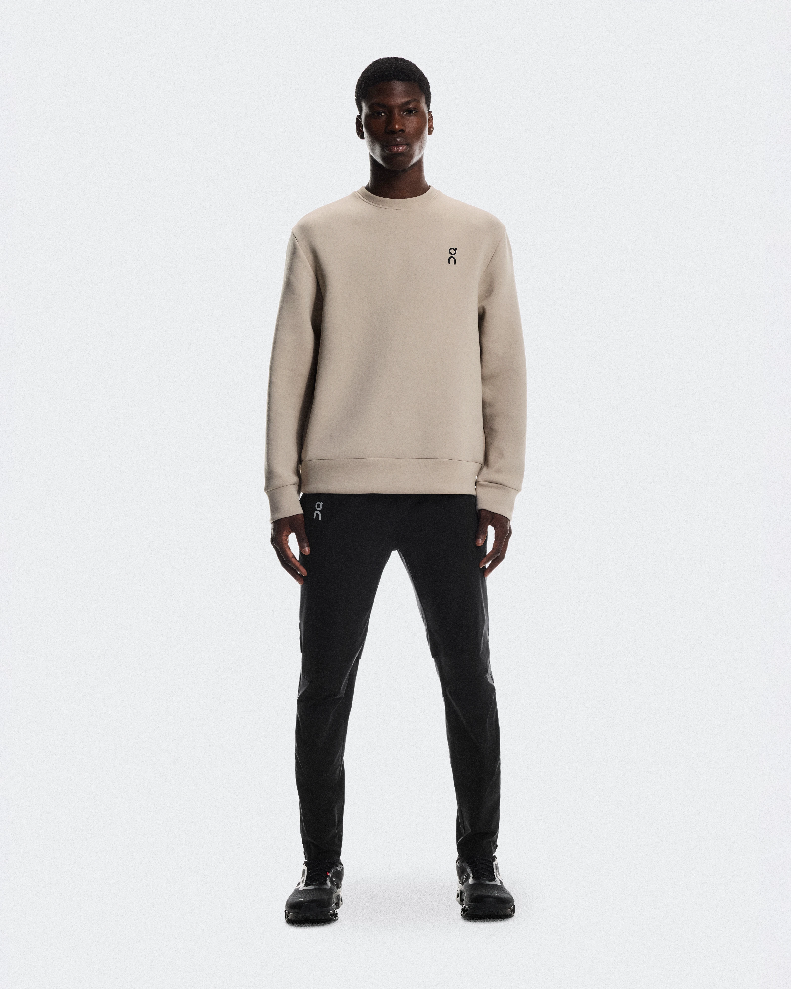 On Focus Tech Crew Desert Men Hoodies and sweatshirts
