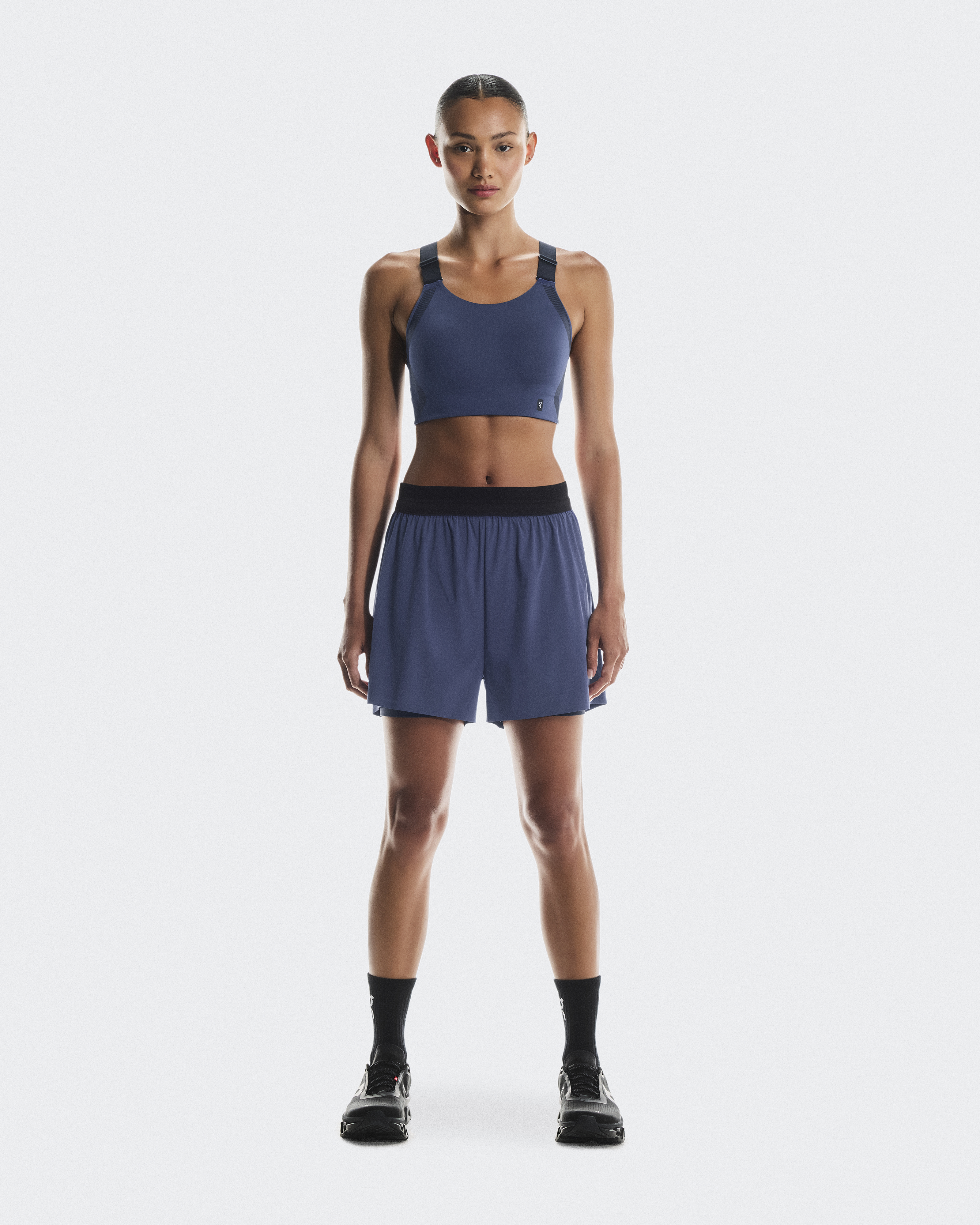 3" Performance 2/1 Shorts in Acai/Black