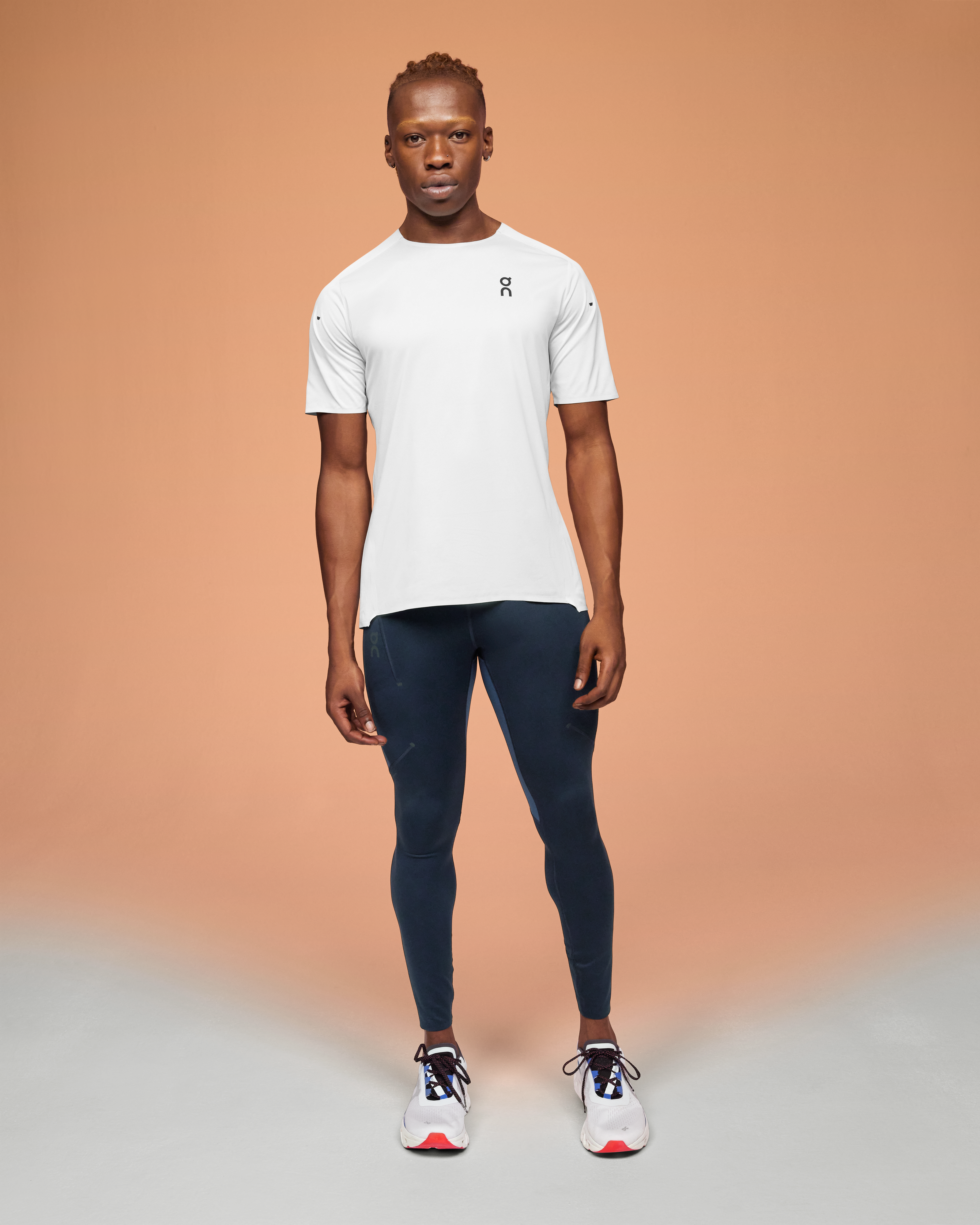 On Performance Tights Navy & Denim Men Tights