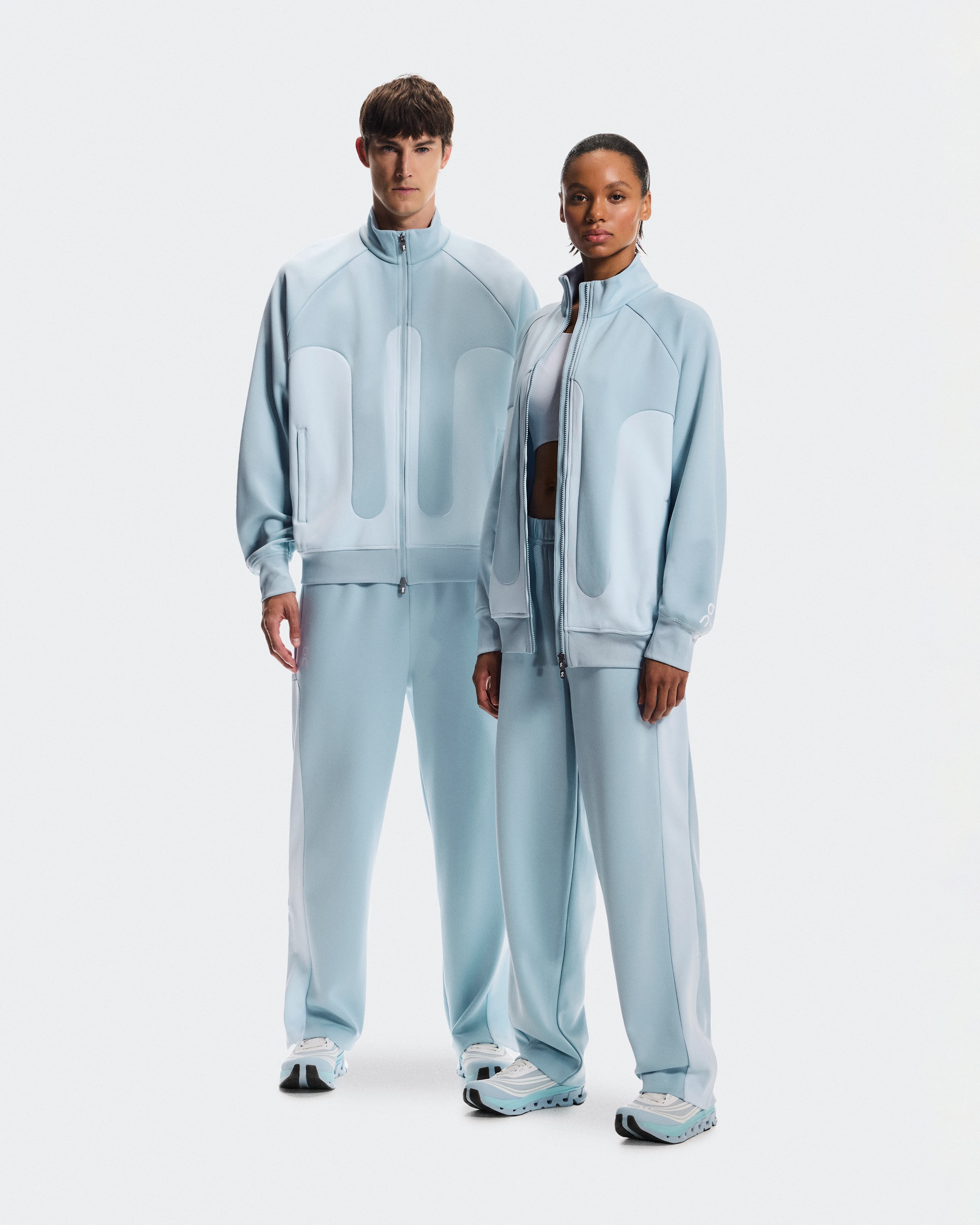 On Track Pants IKON Cascade & Chambray Unisex Pants