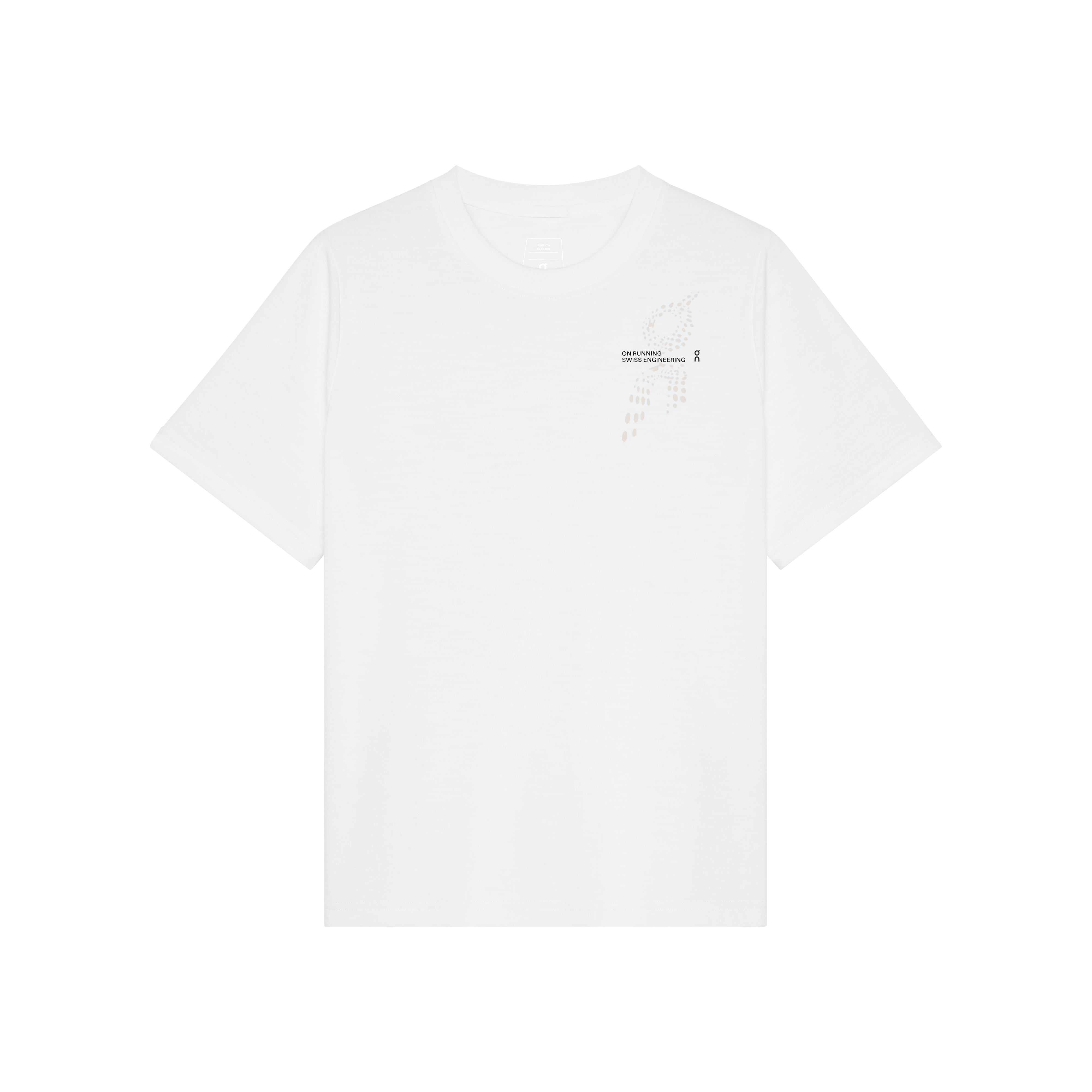 On Run-T Short-Sleeve Shirt in White