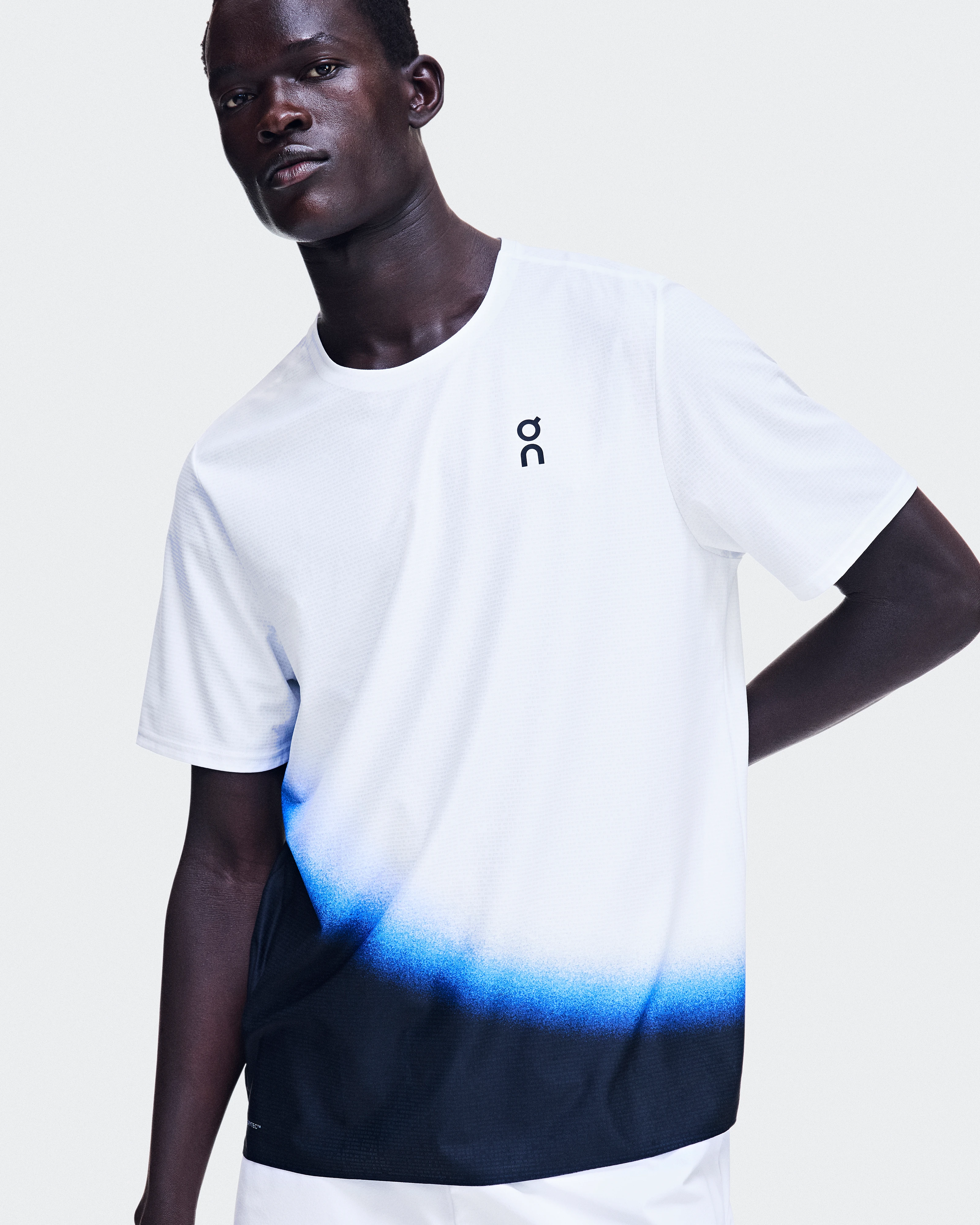 On Court-T Swing White & Jay Men Tops and t-shirts