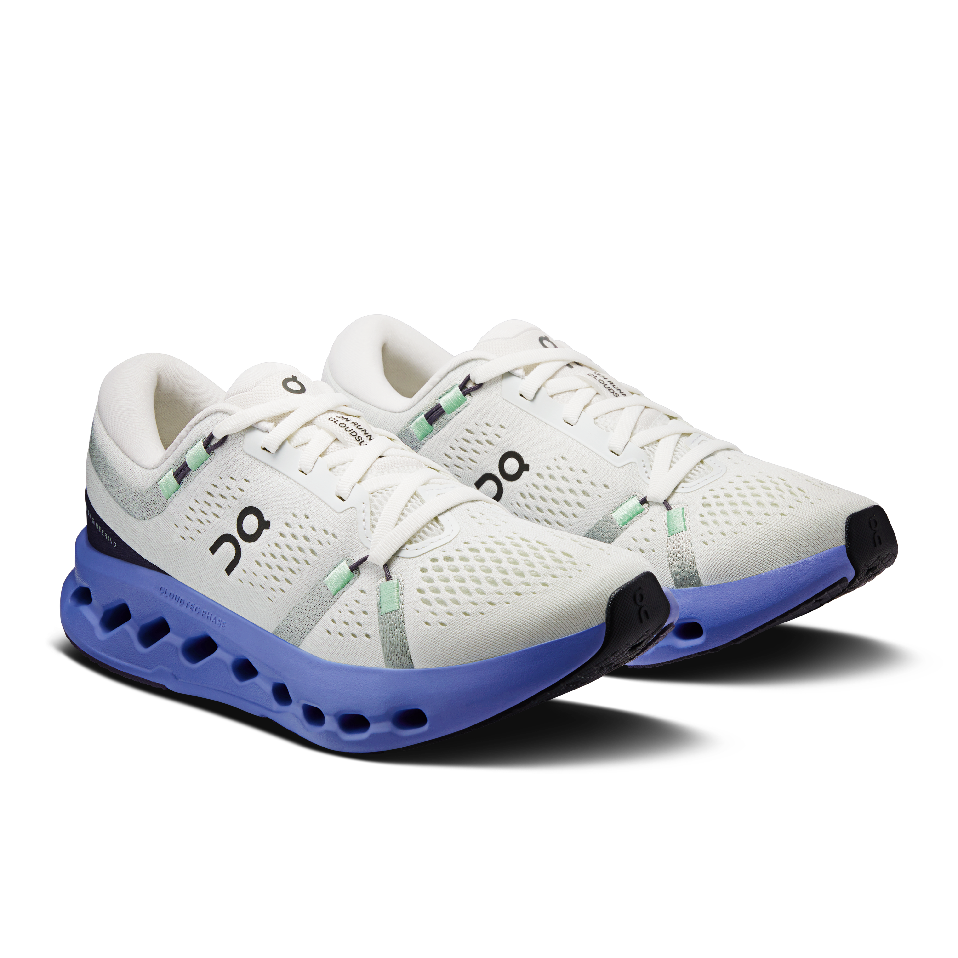 On Cloudsurfer 2 Ivory & Sailor Women Road running Shoes
