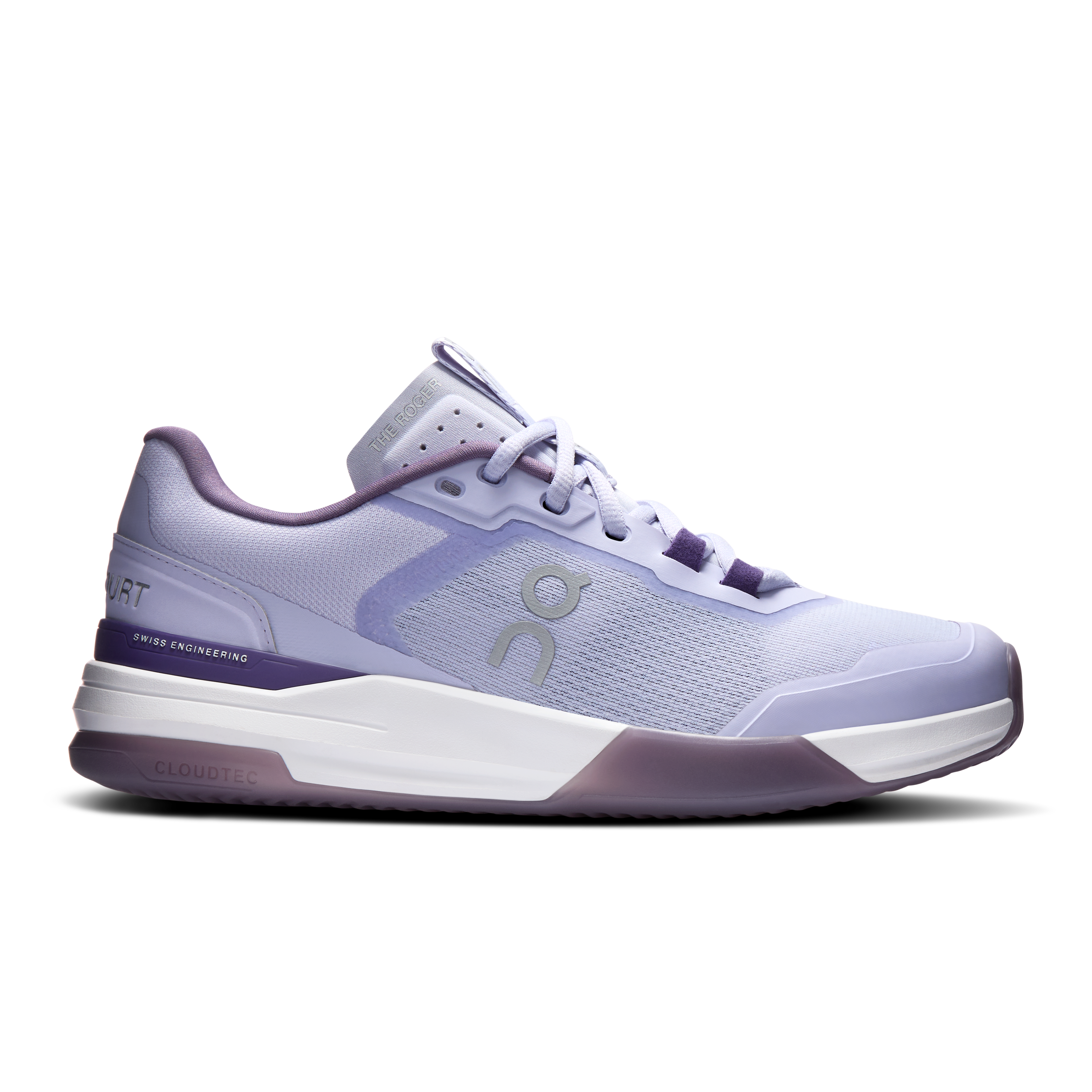 On THE ROGER Advantage Pro Clay Thistle & Dewberry Women – Everyday tennis, court sports, hidden CloudTec® Shoes