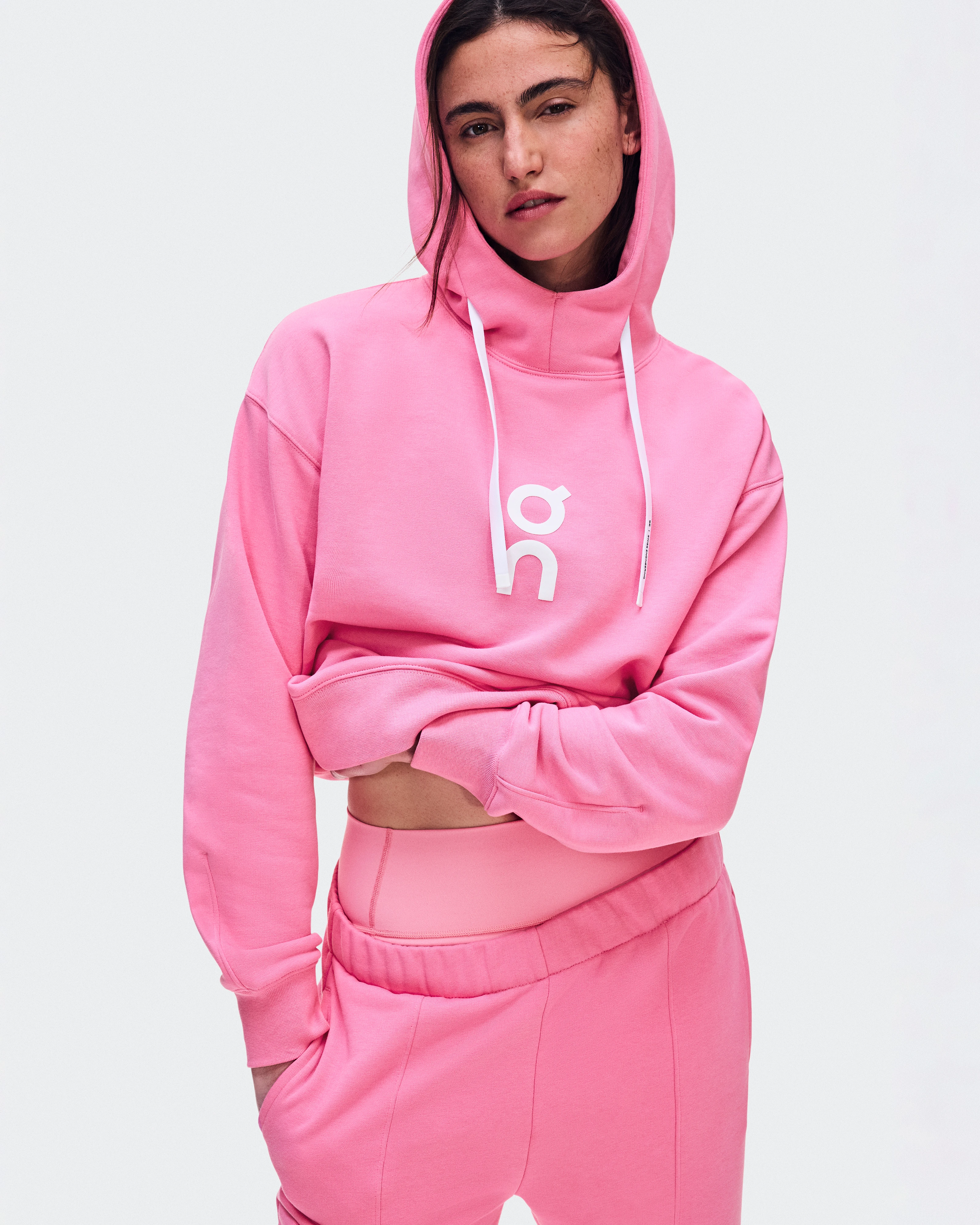 On Club Hoodie Bubblegum Women Hoodies and sweatshirts