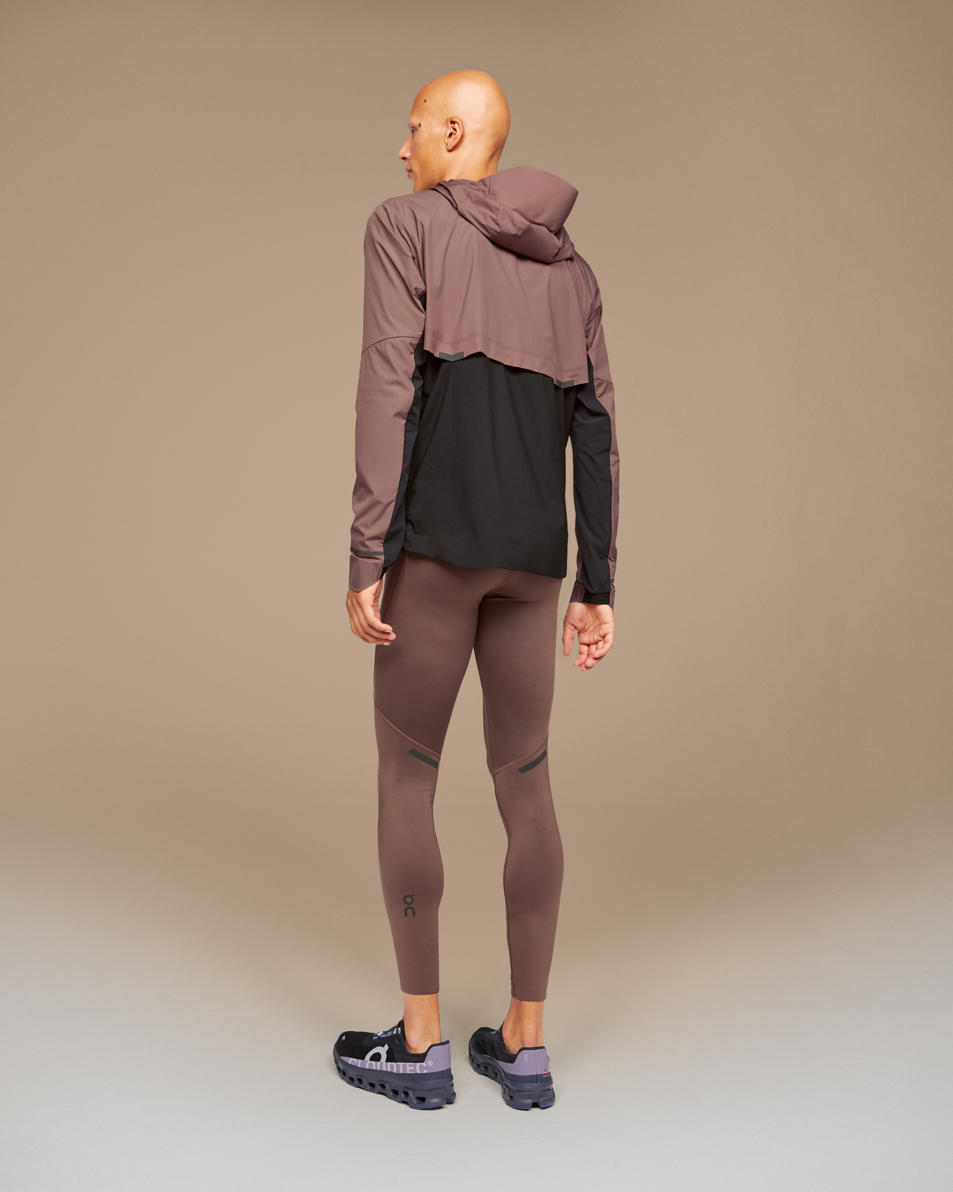 On Performance Winter Tights Grape Men Tights