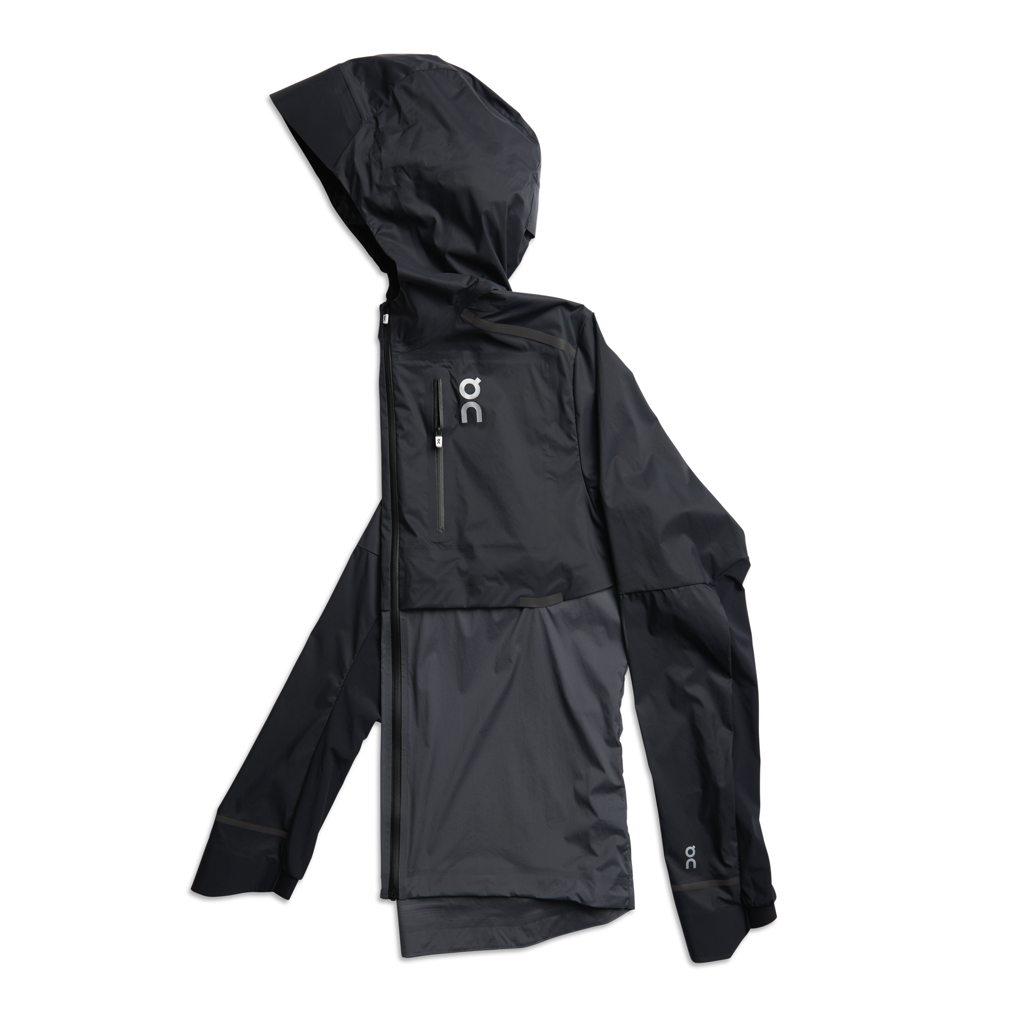 Weather Jacket in Black/Shadow