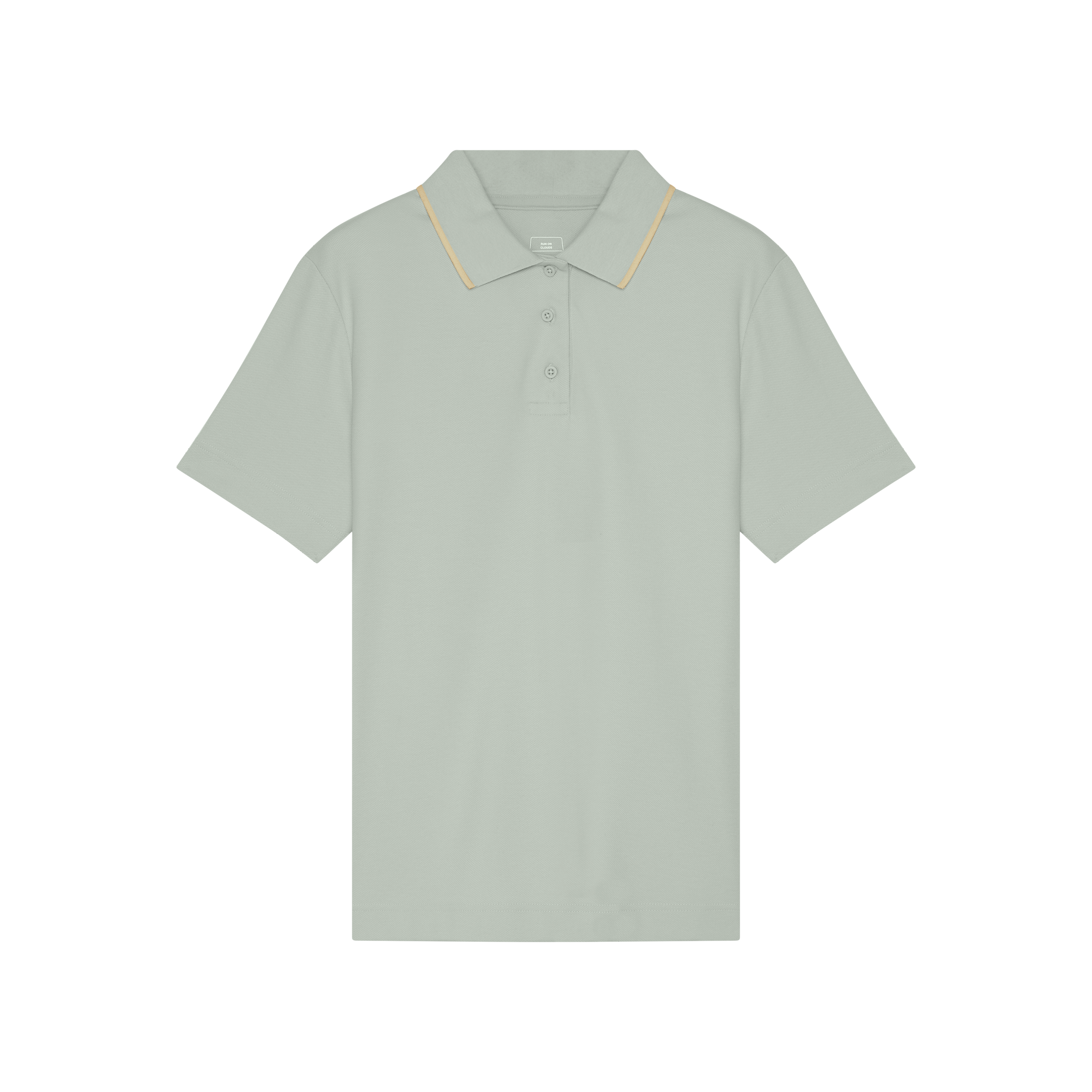 Courtside Polo Short-Sleeve Shirt in Mineral/Tide