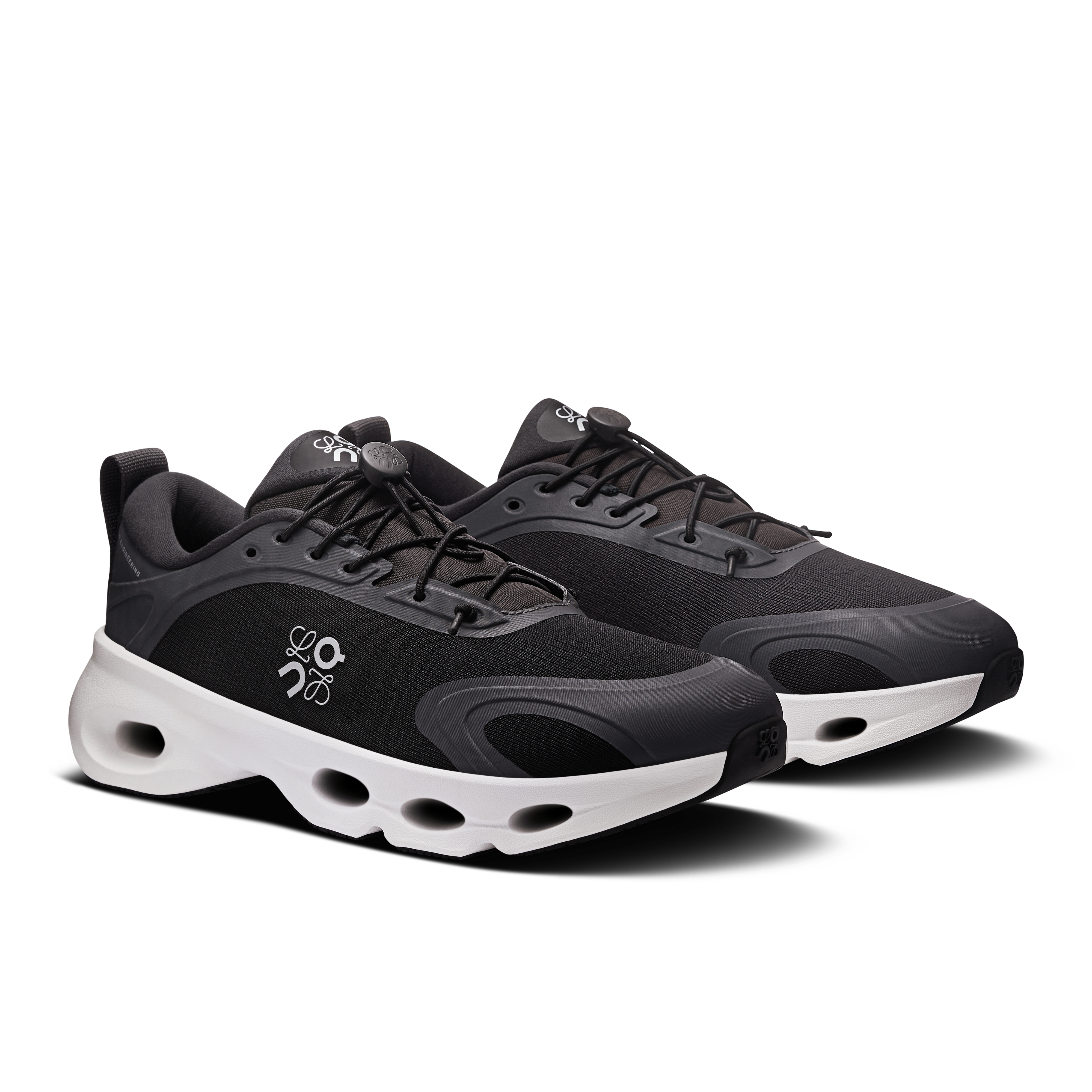 On Cloudsolo LOEWE Black & White Women Active life Shoes