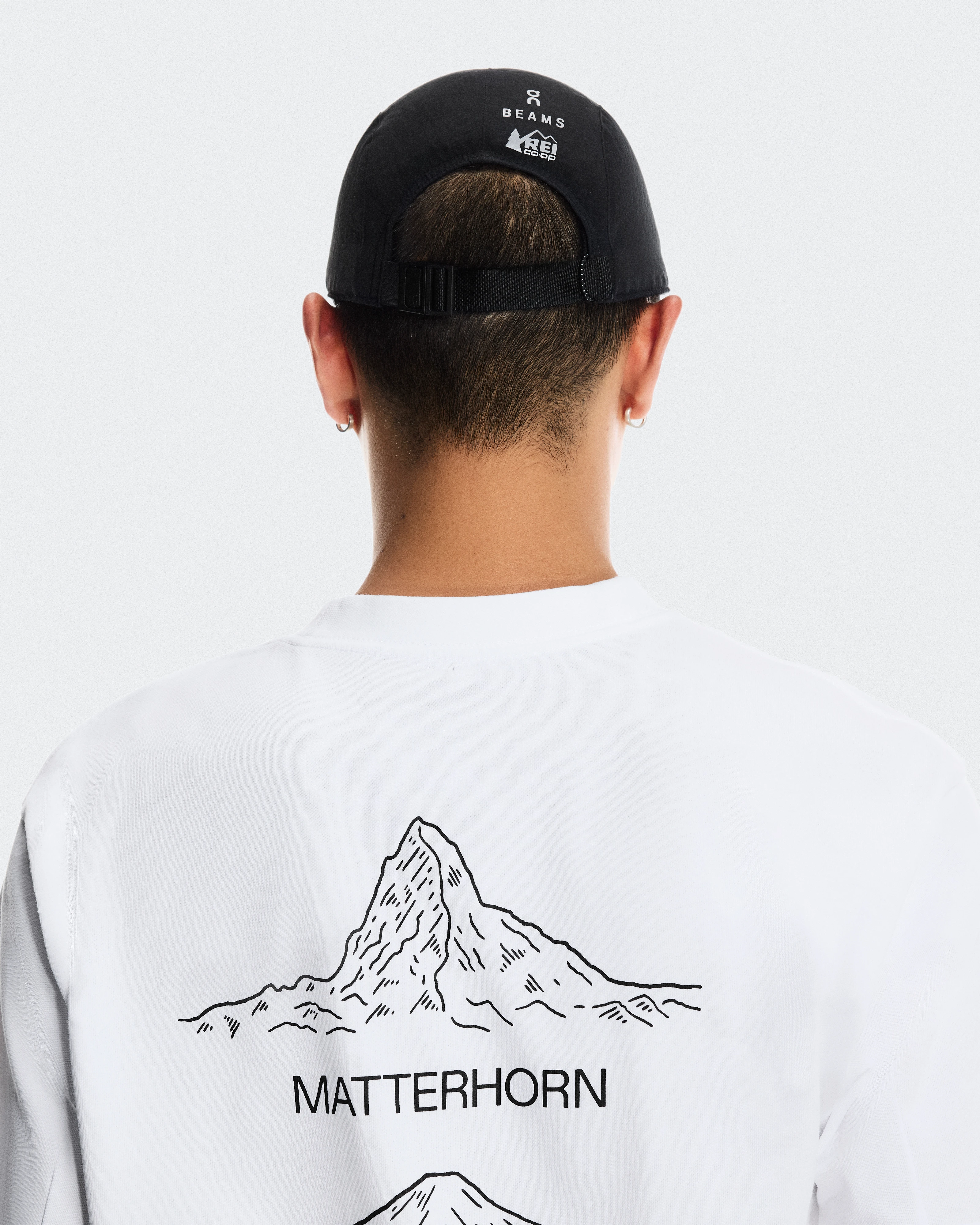 On Performance Cap BEAMS REI Black Unisex Headwear