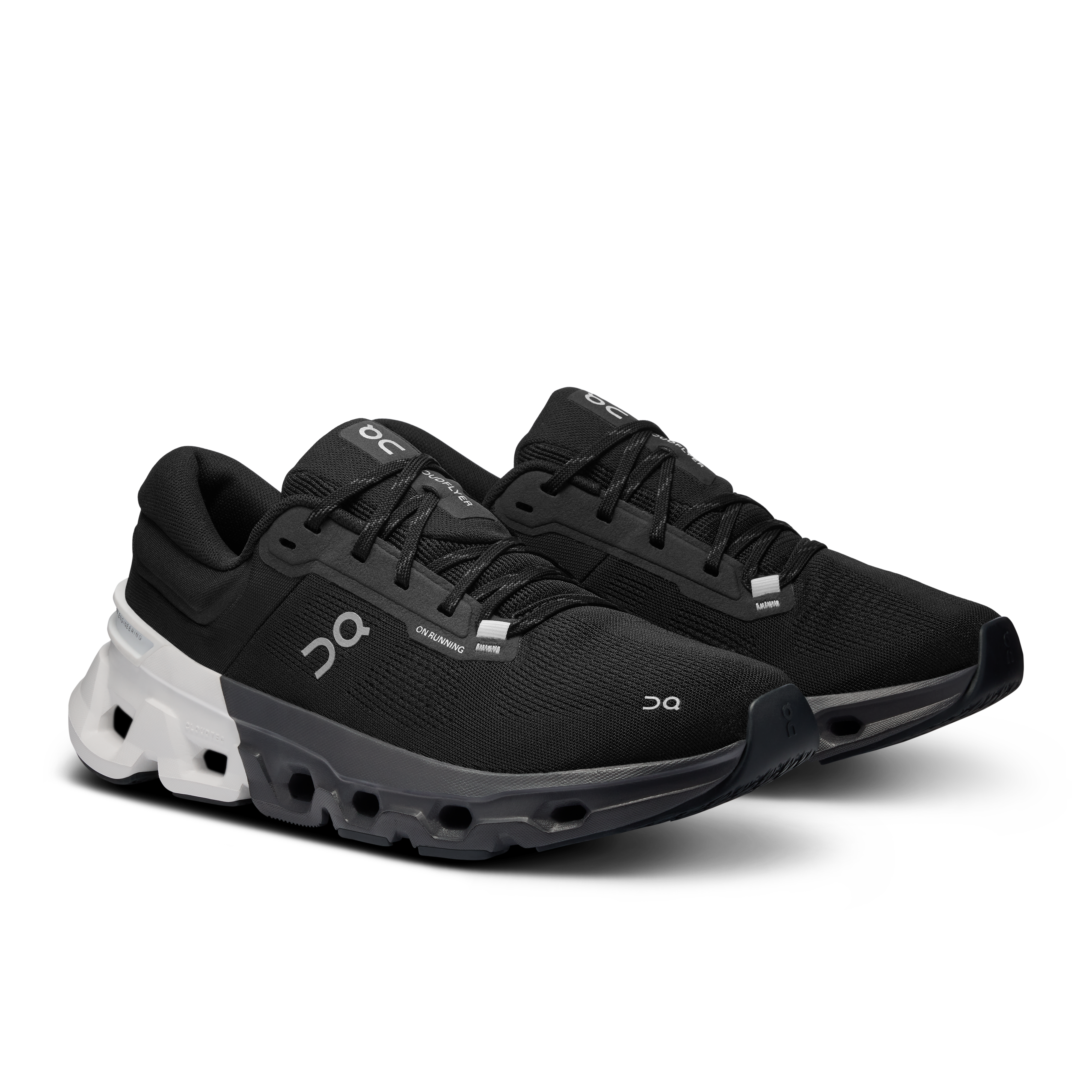 On Cloudflyer 5 Black & White Men Road running Shoes