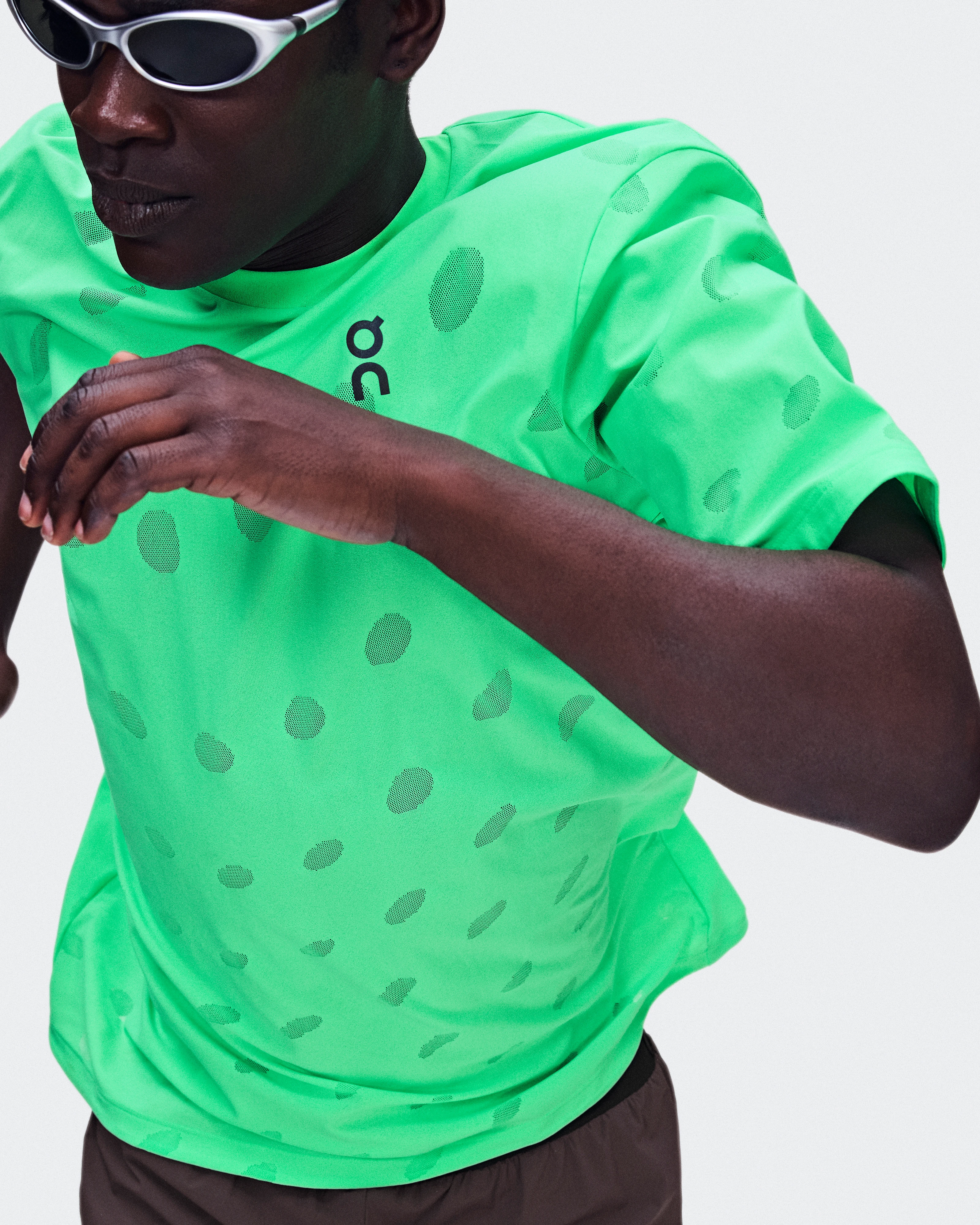 On Zero-T Breathe Verdite Men Tops and t-shirts