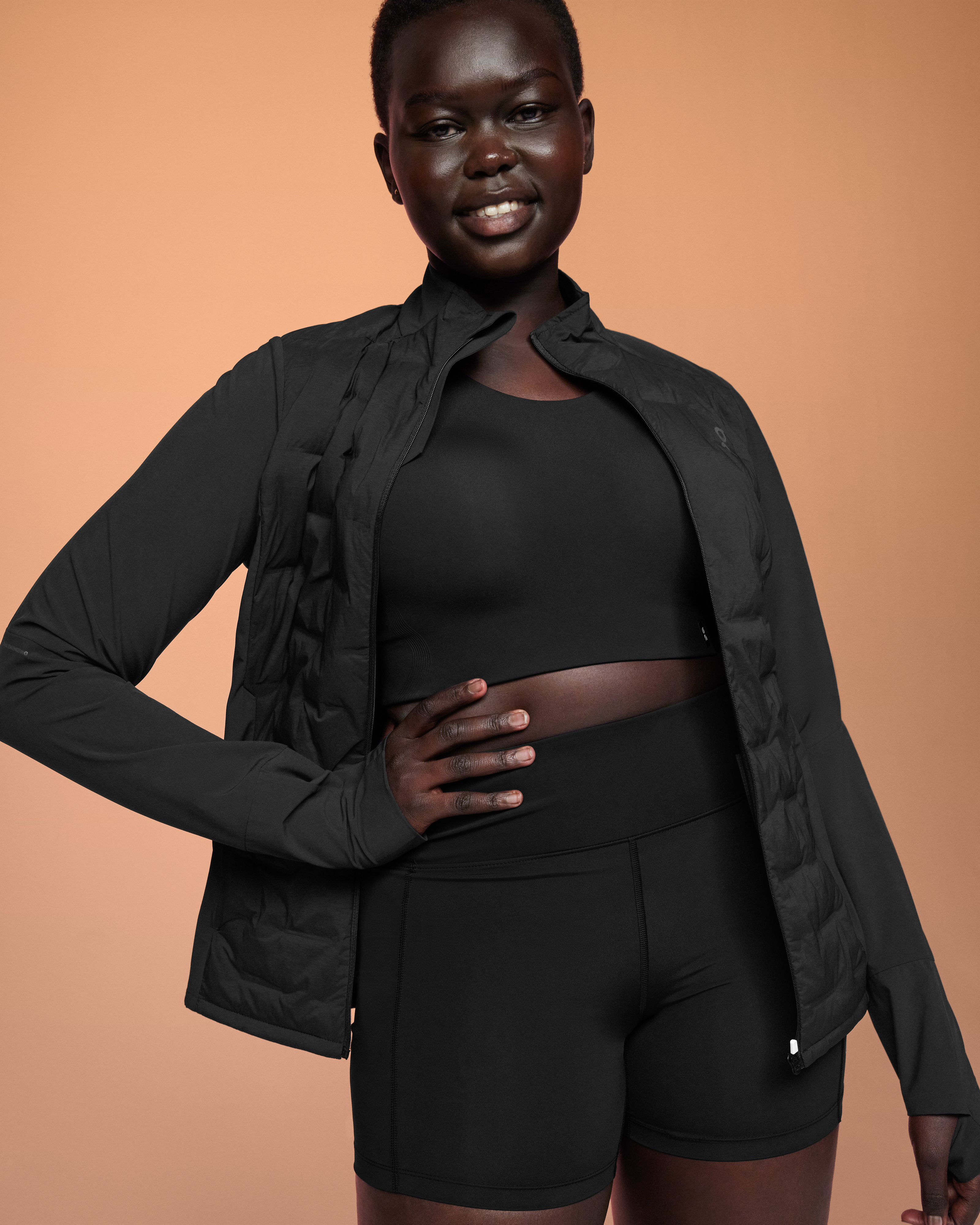 On Climate Jacket Black Women Jackets