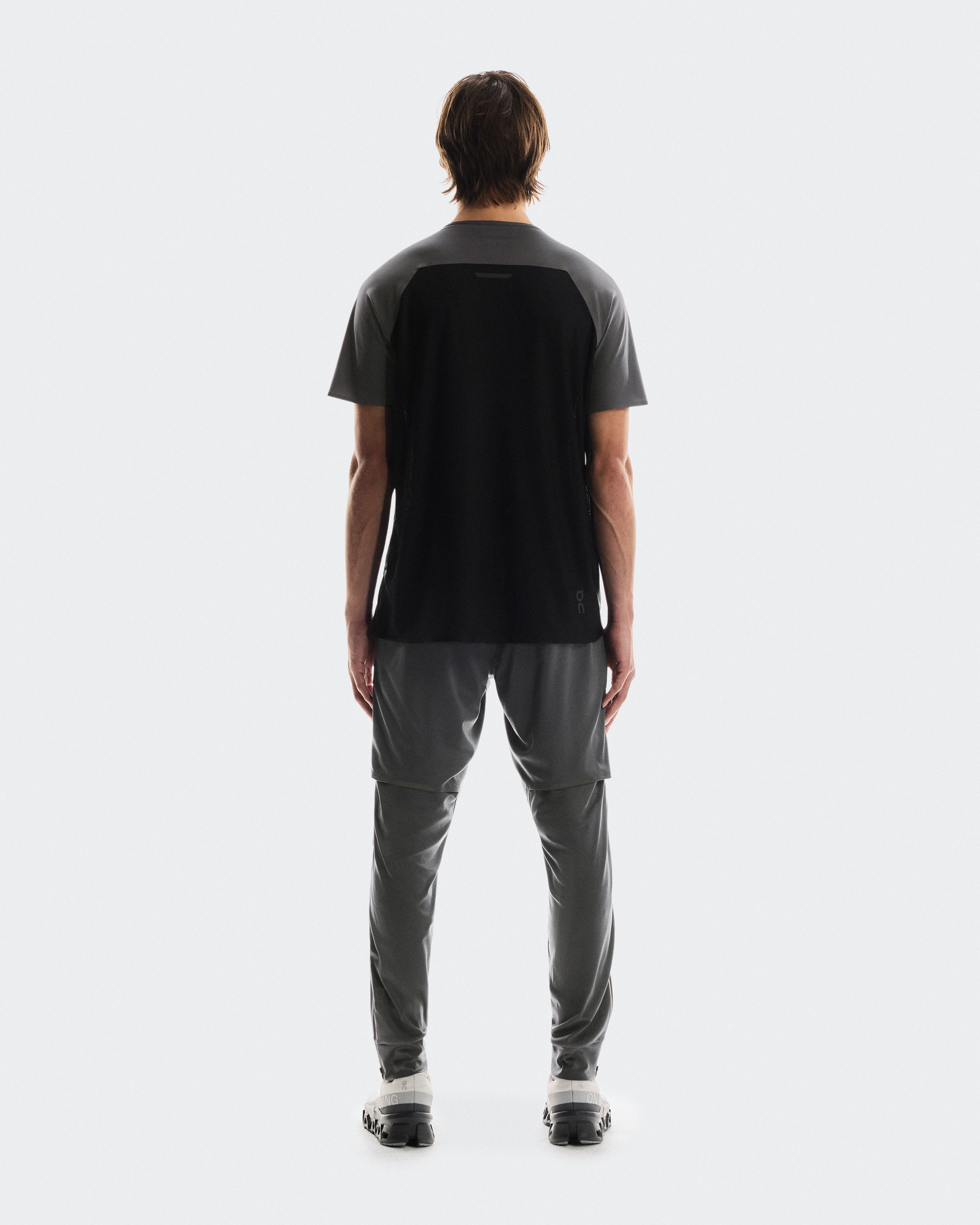On Weather Pants Silver & Eclipse Men Pants