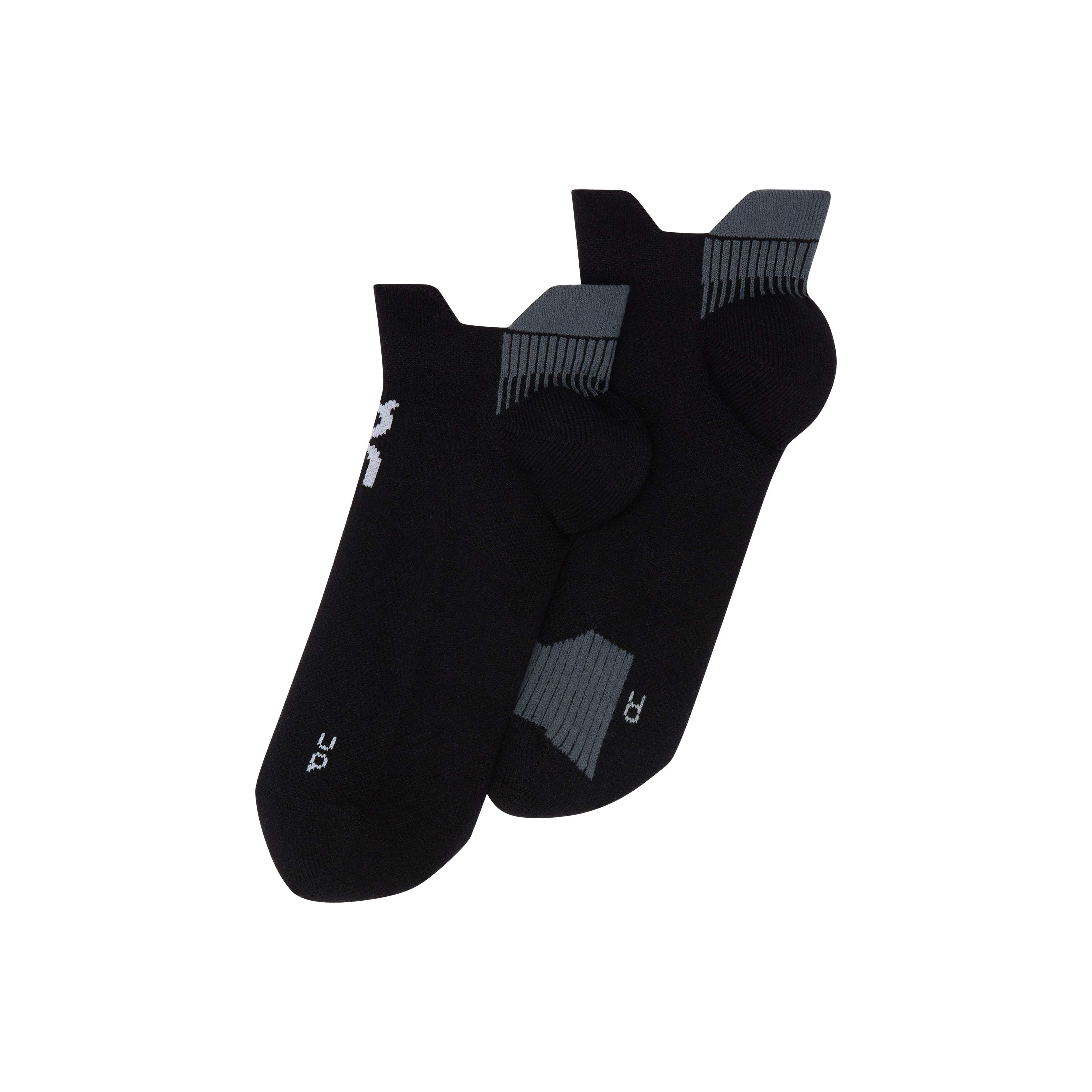 Performance Run Sock Low in Black/Eclipse