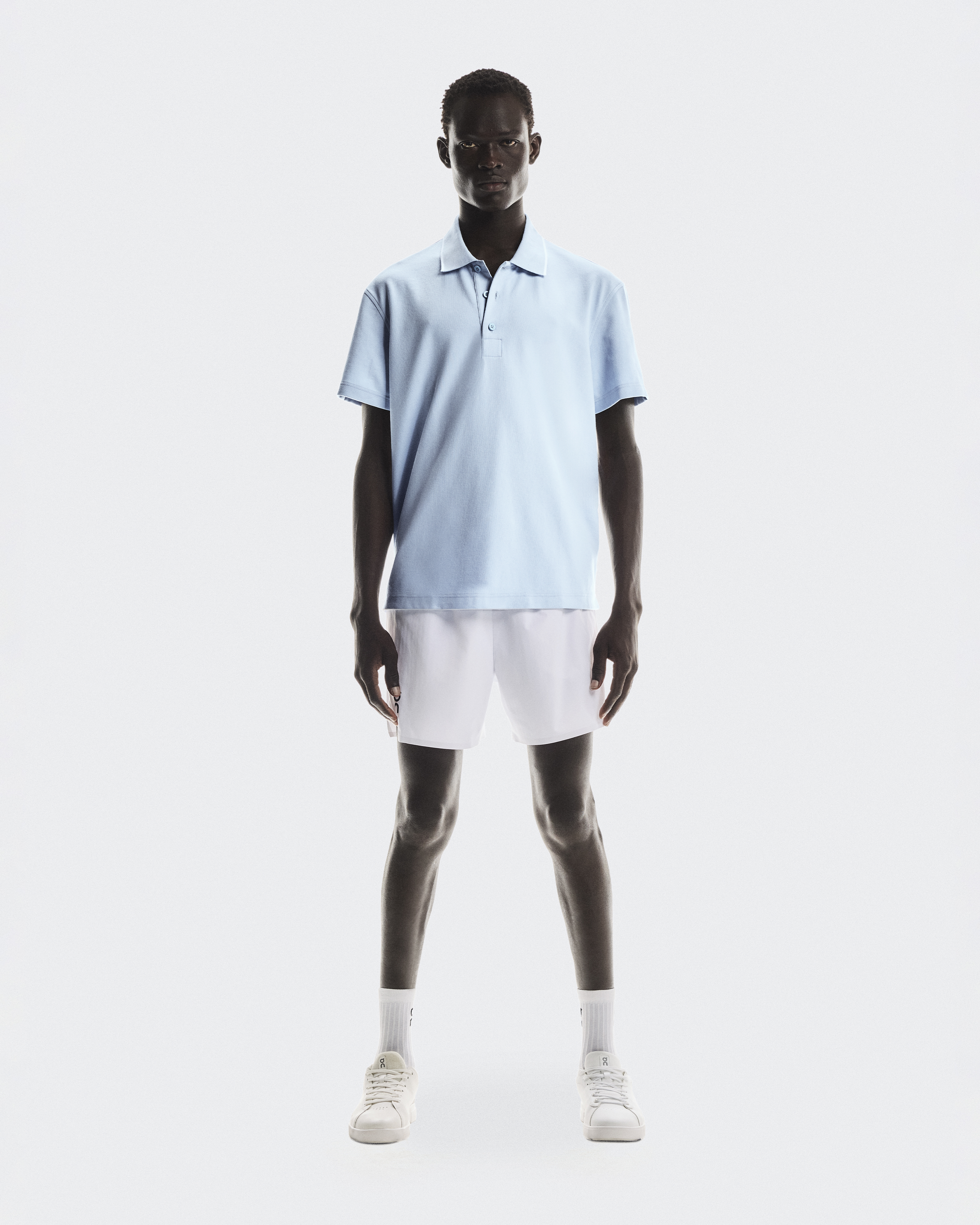 Courtside Polo Short-Sleeve Shirt in Arctic