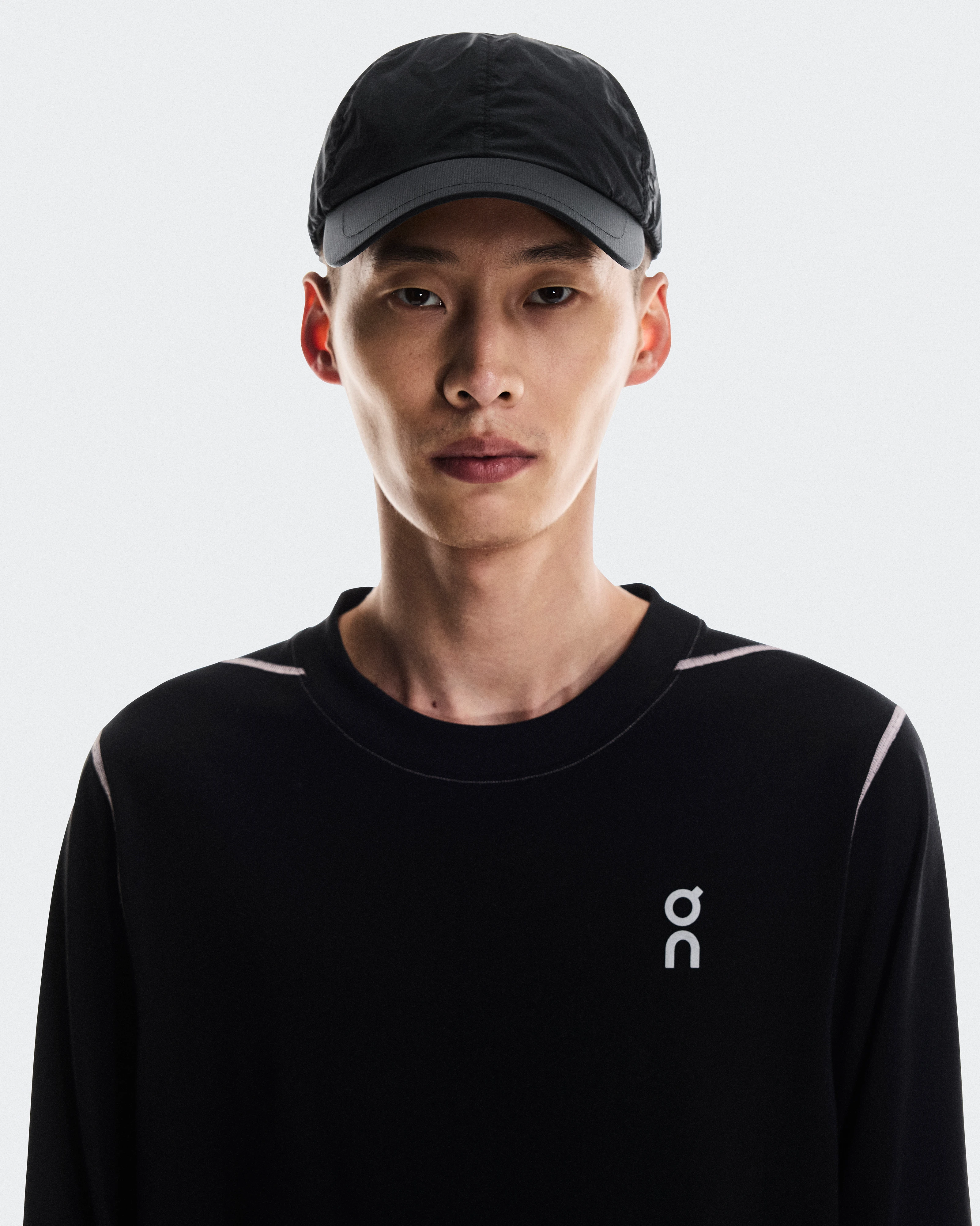 On On Cap Black Unisex Headwear