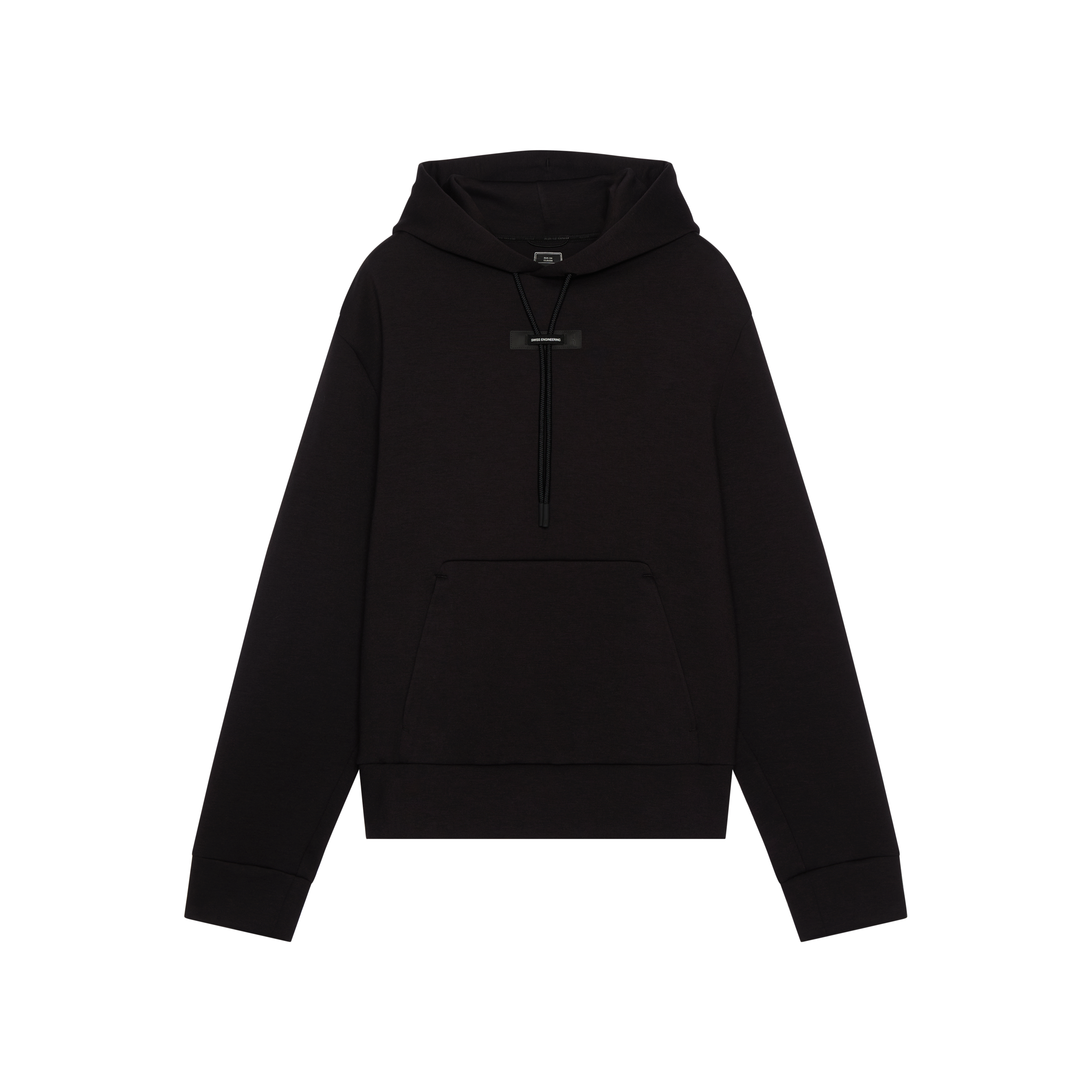 Focus Tech Hoodie in Black